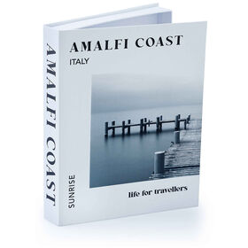 Caixa Cart&atilde;o Livro Amalfi Coast Kasa