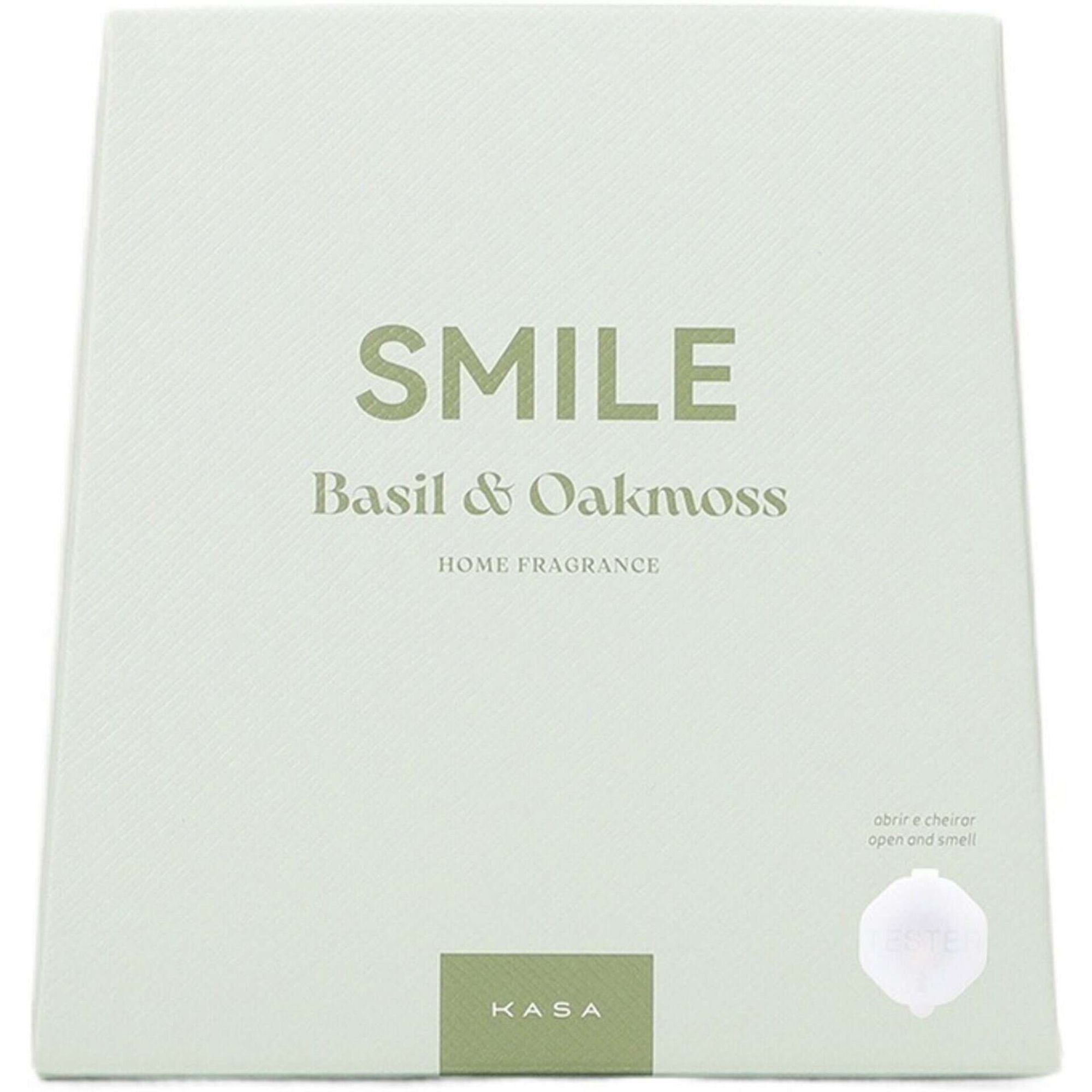 Vela em Copo com Tampa 206g Smile Verde Kasa