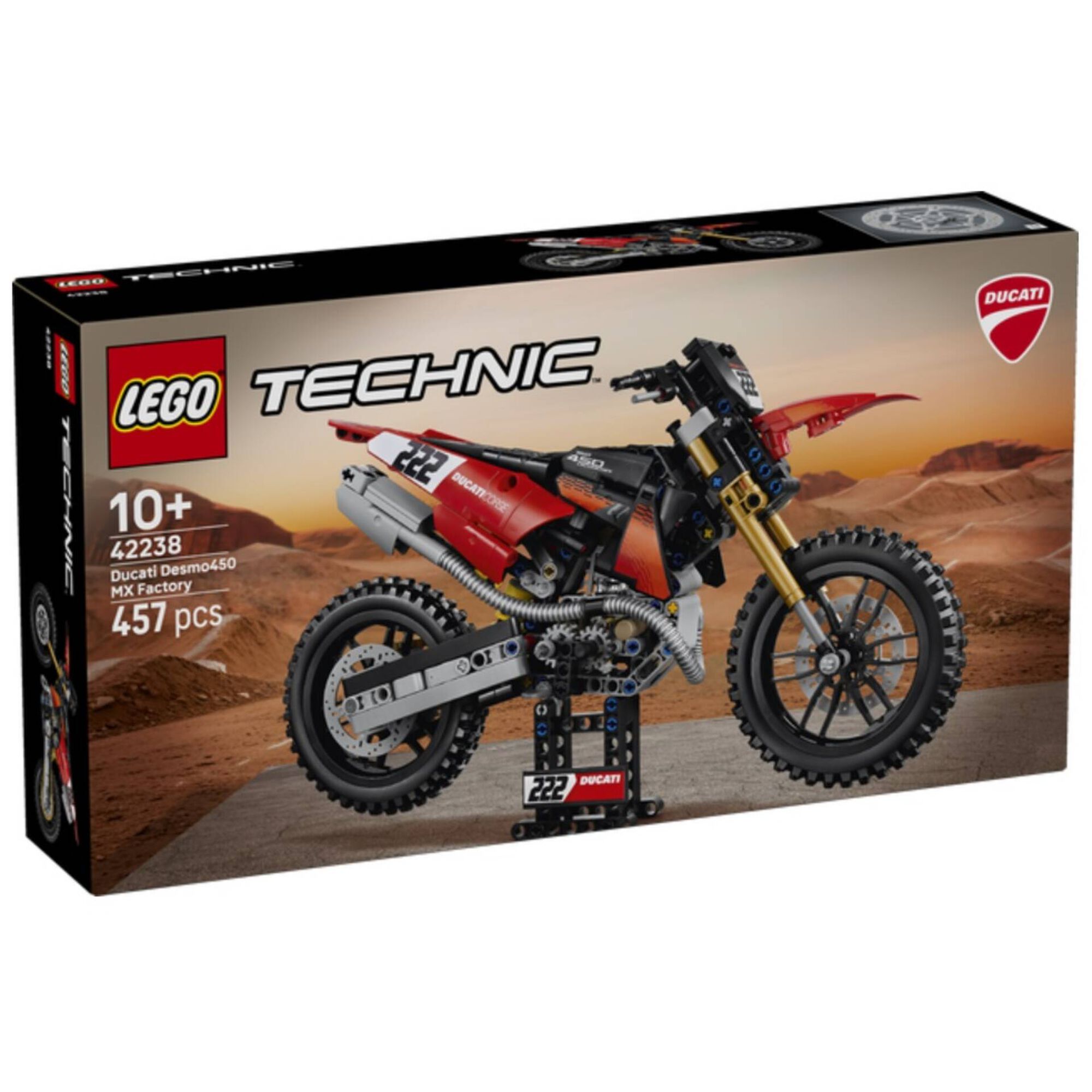 LEGO Technic - Mota Ducati Desmo450 MX Factory - 42238