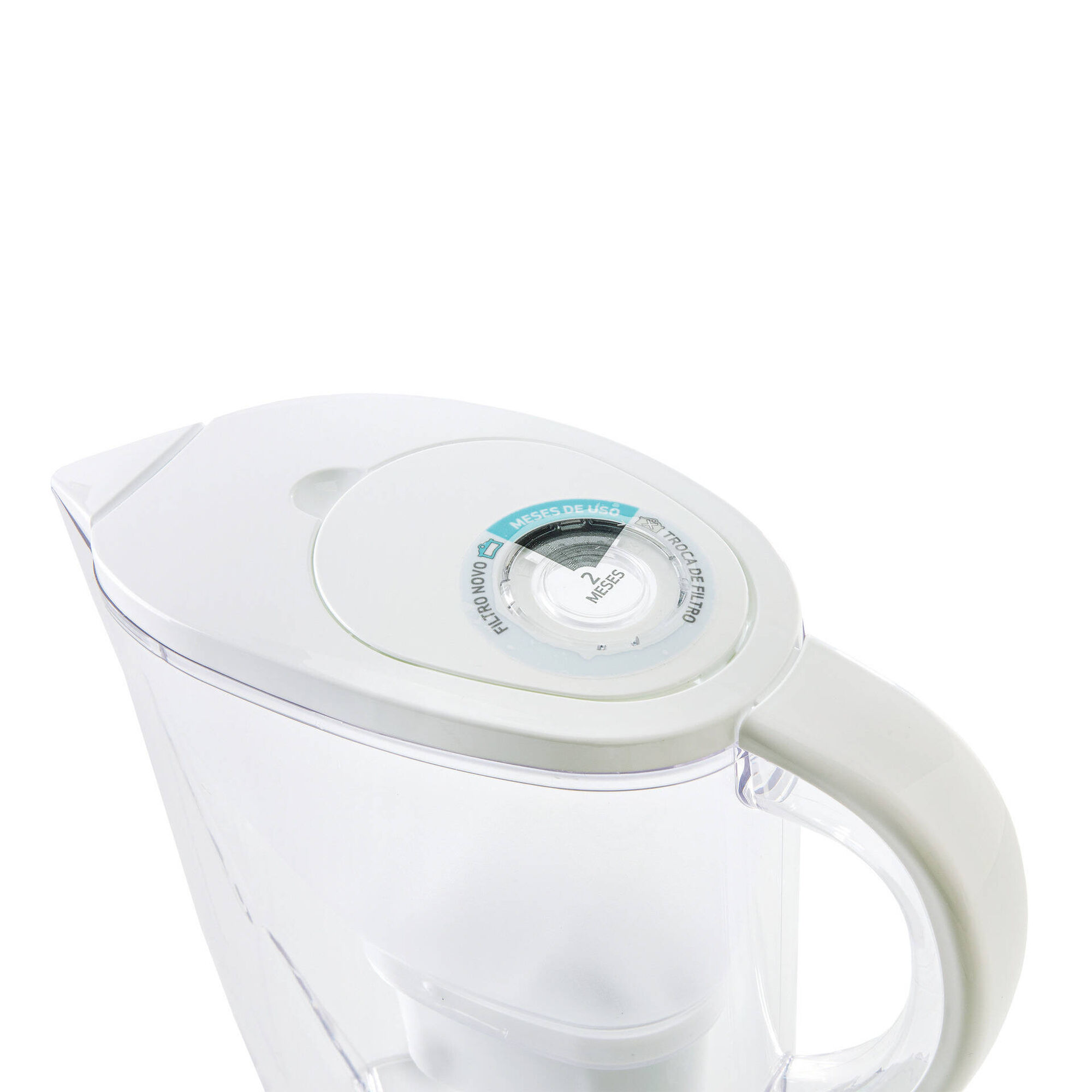 Conjunto Jarro de Filtrar 2,7L Branco e 1 Filtro Aqua Leve Conjunto Jarro de Filtrar 2,7L Branco e 1 Filtro Aqua Leve