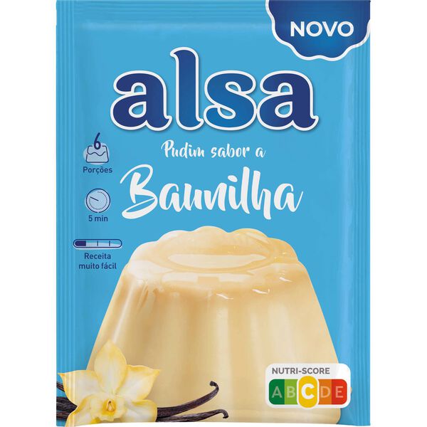 Preparado para Pudim Baunilha Alsa