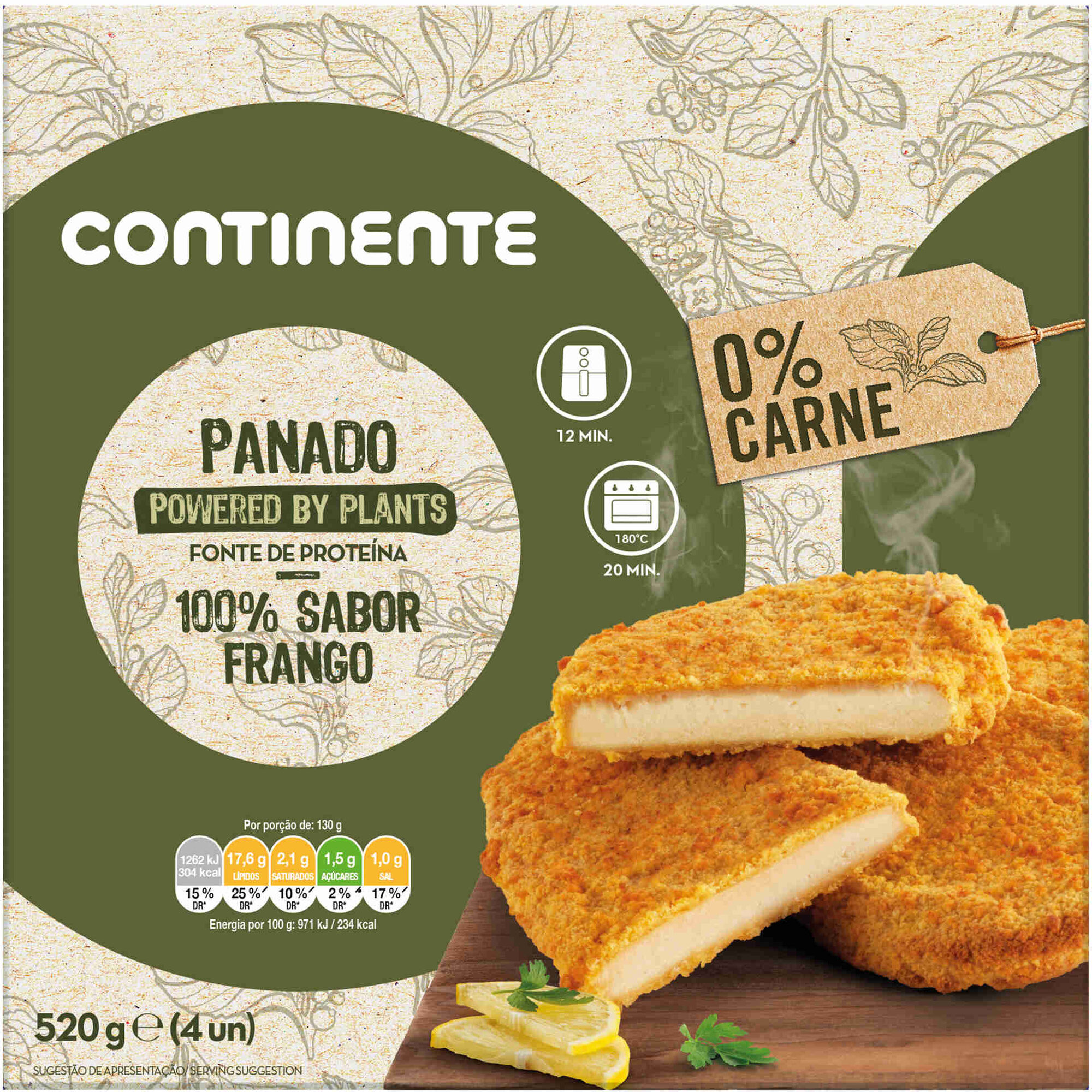 Panado de Frango Powered By Plants