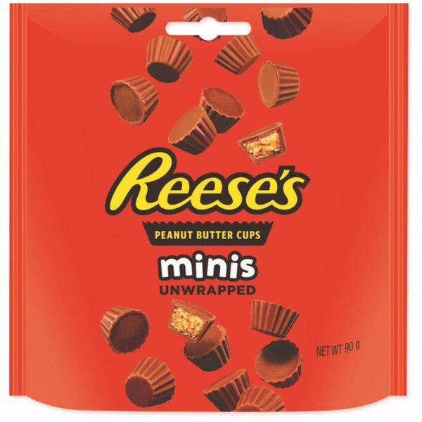 Snack de Chocolate com Manteiga de Amendoim Minis Reeses