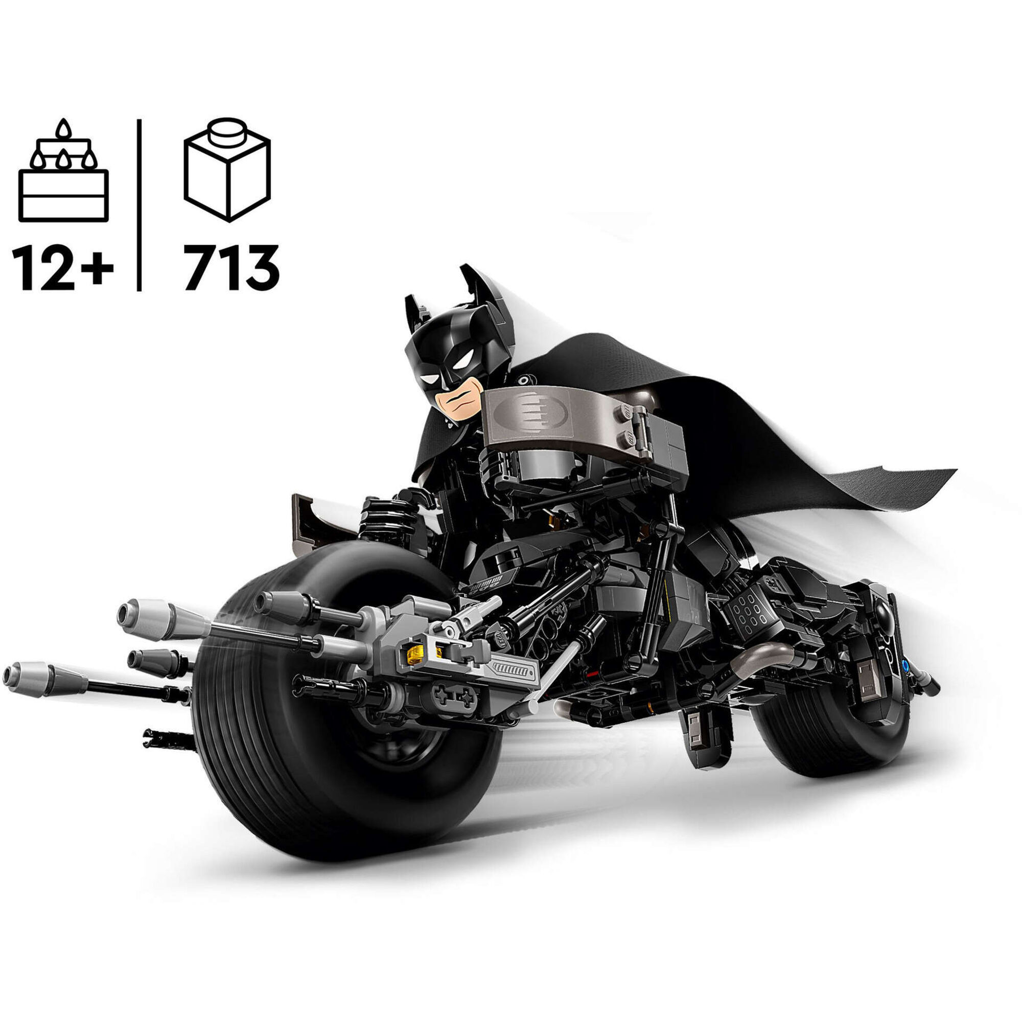 Figura de Construção do Batman e Mota Bat-Pod - 76273