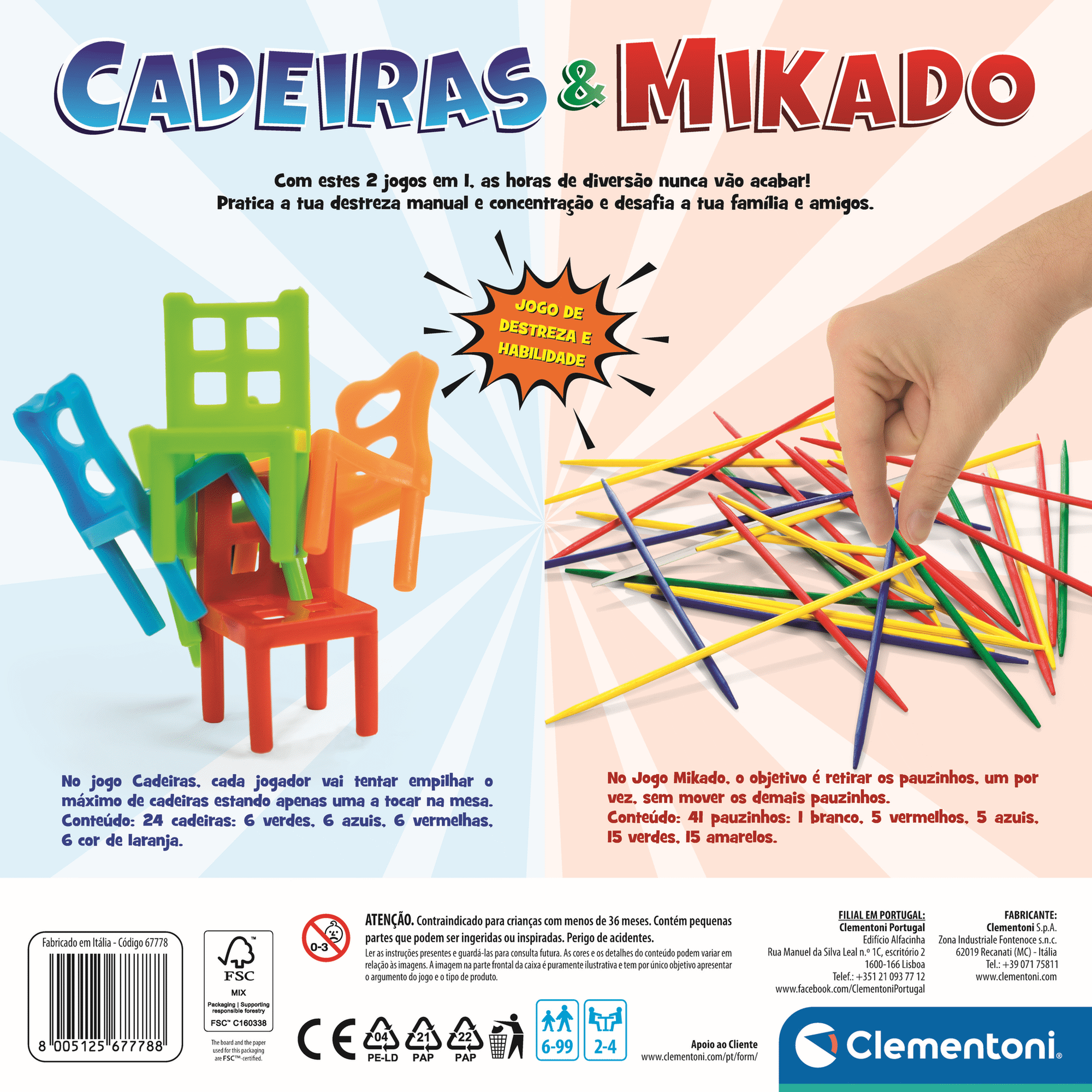 Cadeiras + Mikado