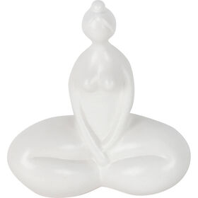 Figura Branca Sentada