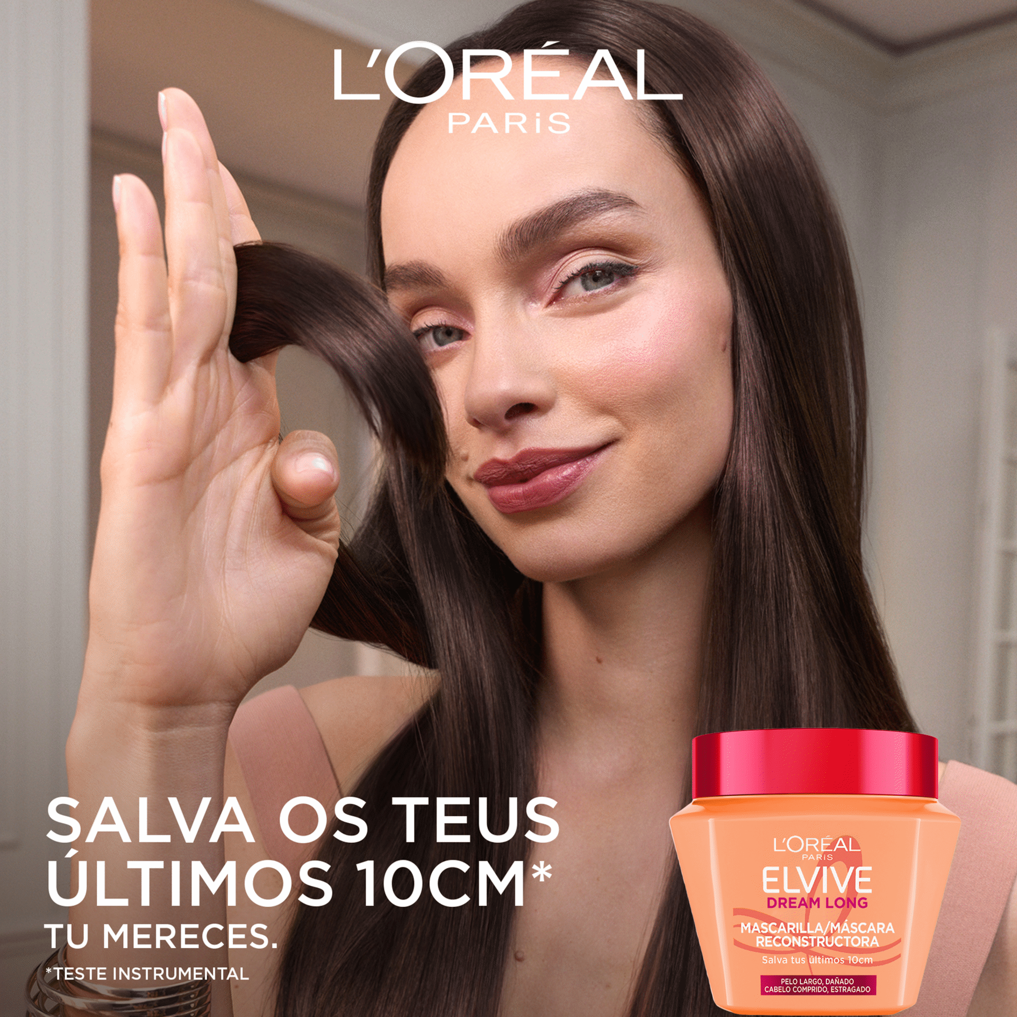 M&aacute;scara Cabelo Reconstrutora Dream Long L'Or&eacute;al Paris Elvive