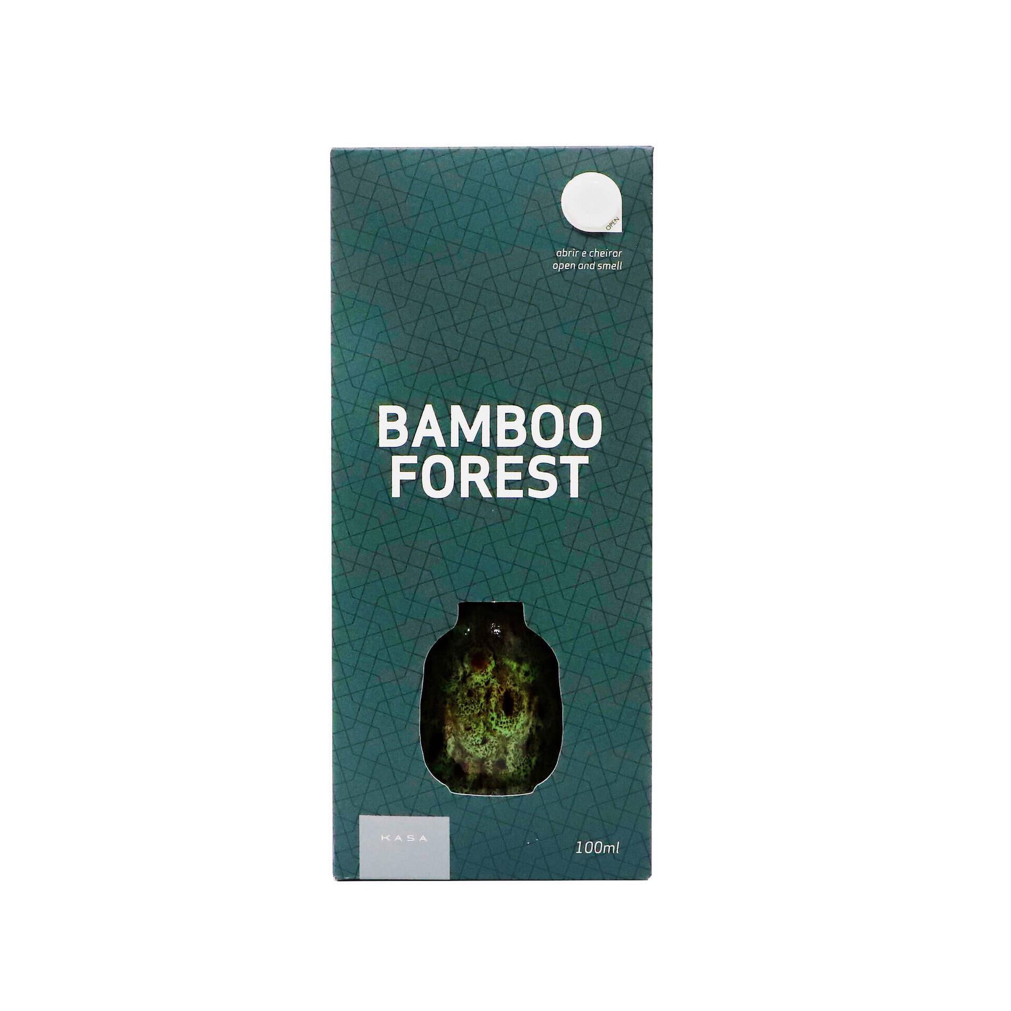 Ambientador Sticks Perfumados 100ml Floresta de Bambu Kasa