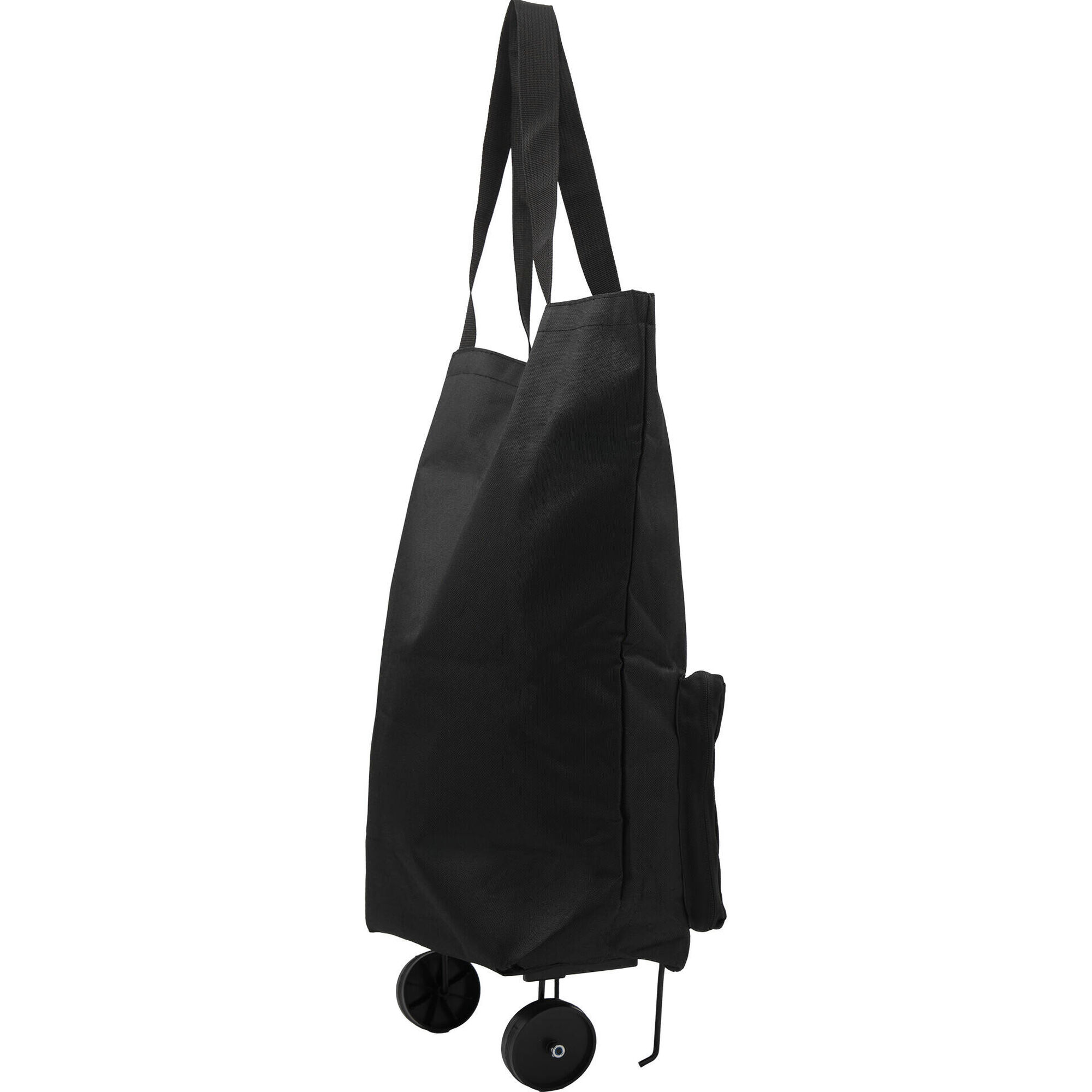 Saco de Compras Dobr&aacute;vel Preto Bazar&atilde;o, , hi-res