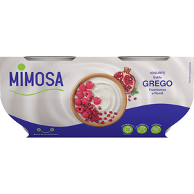 Iogurte Grego Framboesa e Romã Iogurte Grego Framboesa e Romã