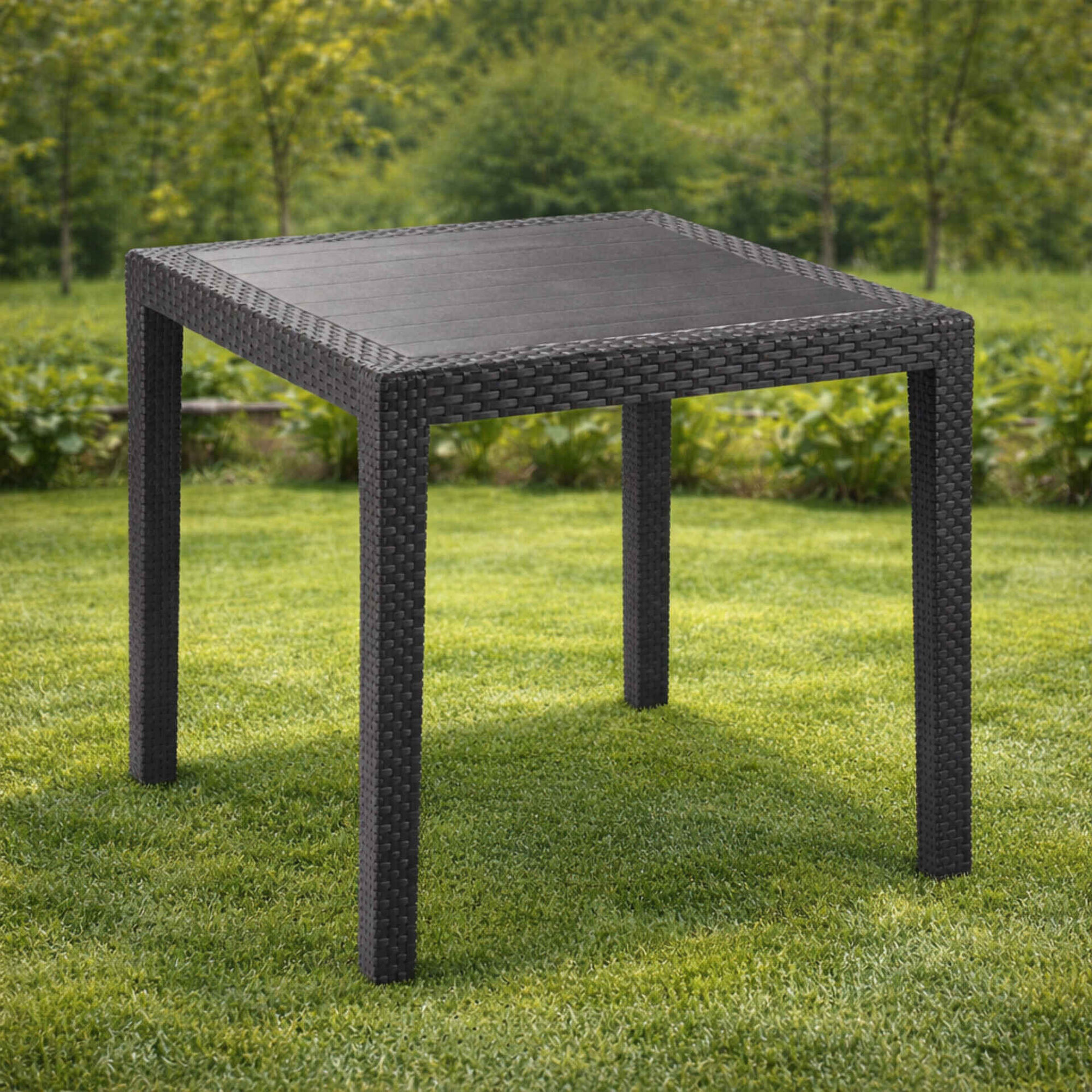 Mesa de Refei&ccedil;&atilde;o Cinza King Time Scale