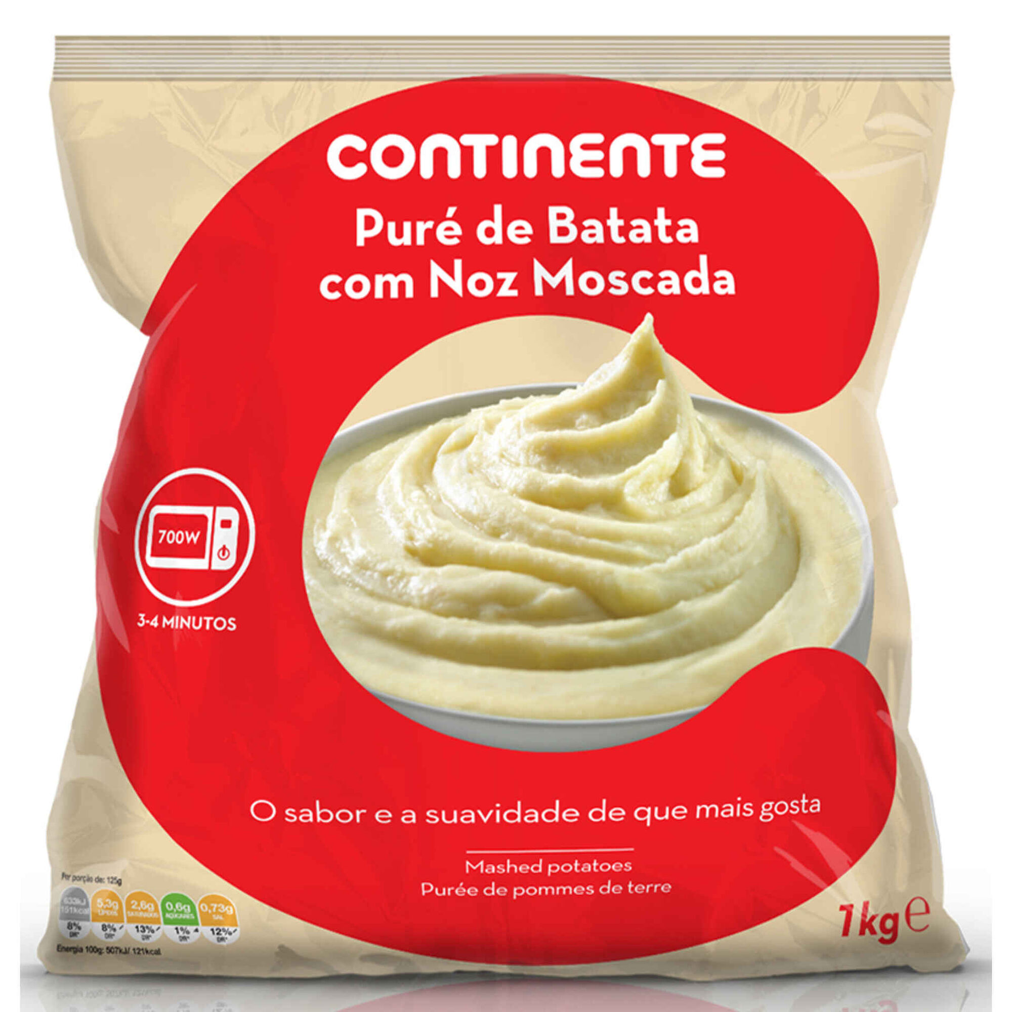Puré de Batata com Noz Moscada