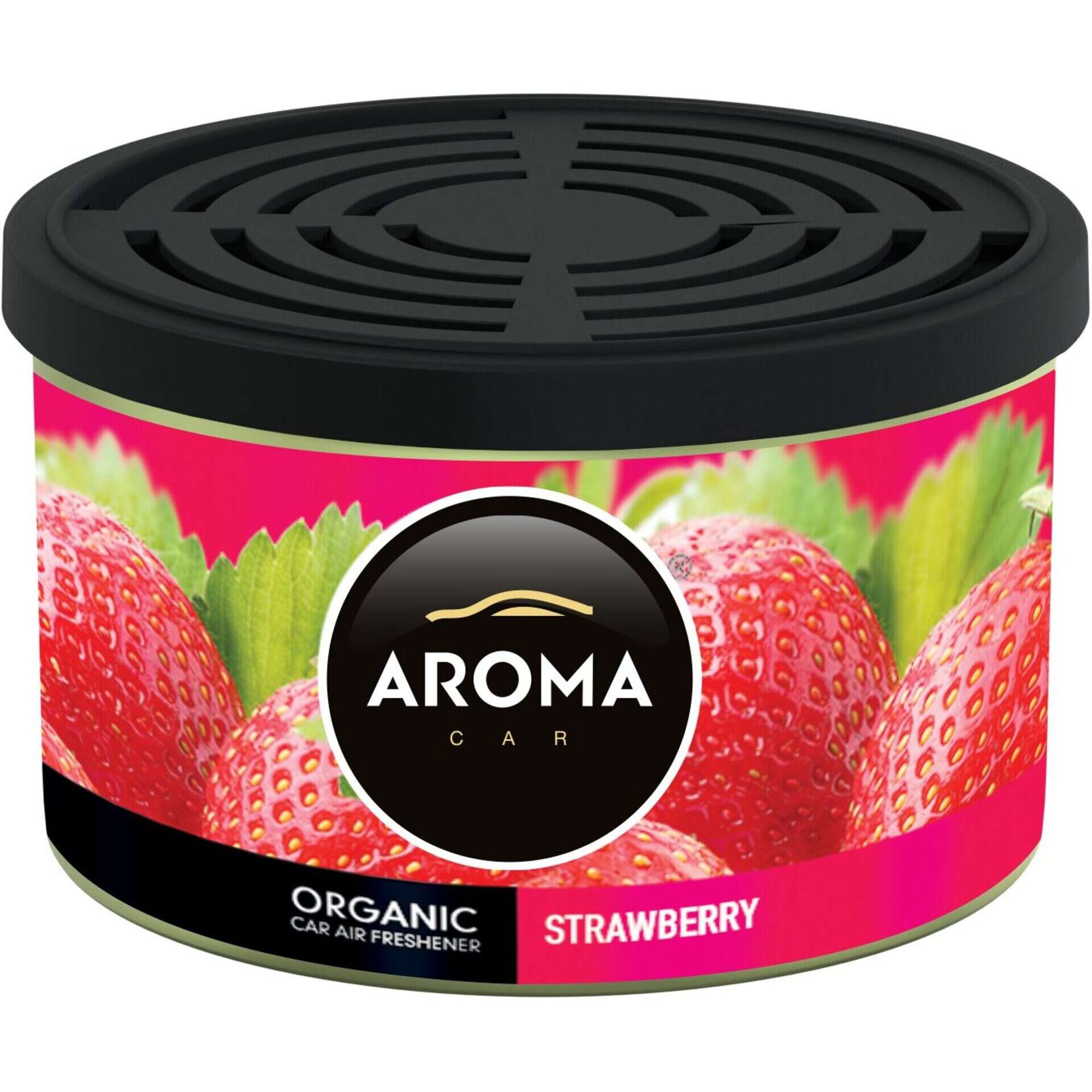 Ambientador Organic Strawberry Aroma Car