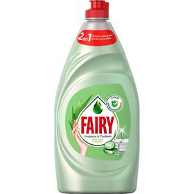 Detergente Manual Loiça Limpeza e Cuidado Aloe Vera e Cetim Detergente Manual Loiça Limpeza e Cuidado Aloe Vera e Cetim