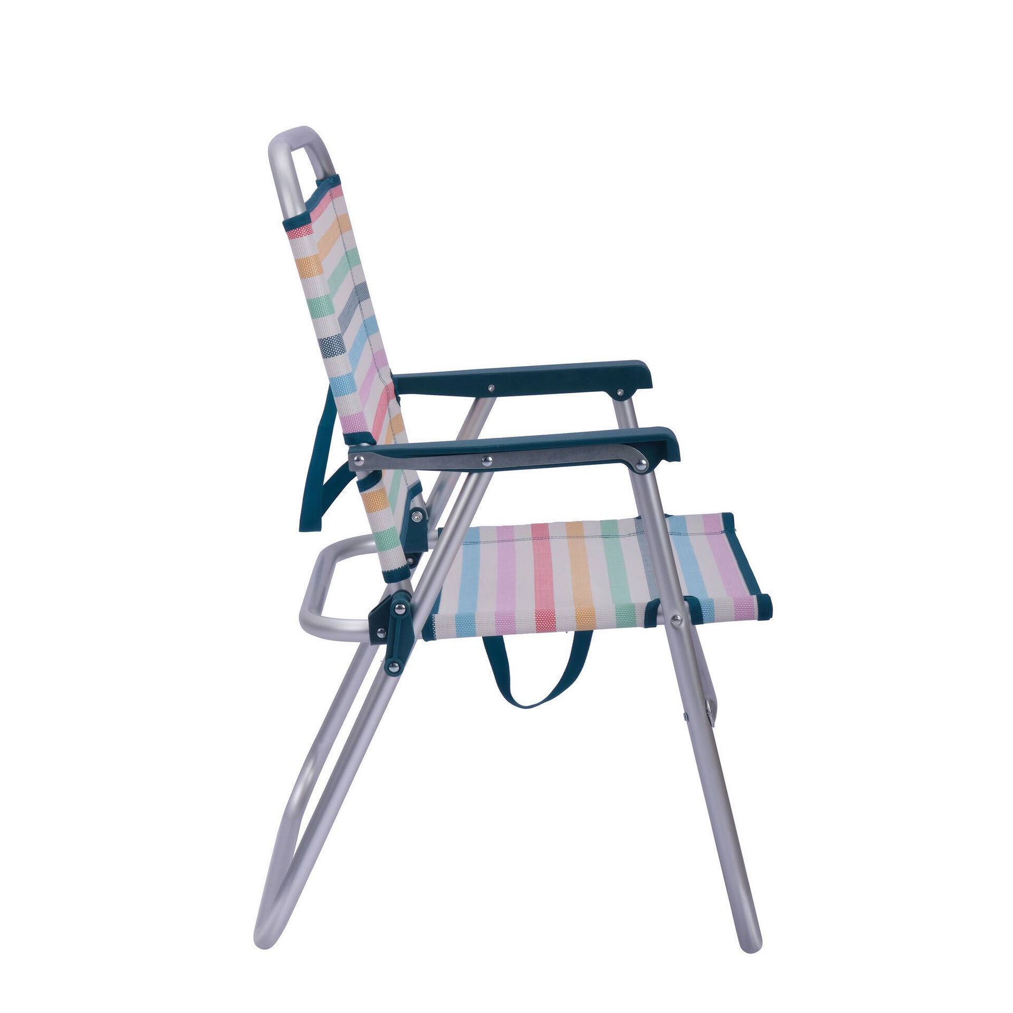 Cadeira de Praia Alumínio Pernas Altas Mar II