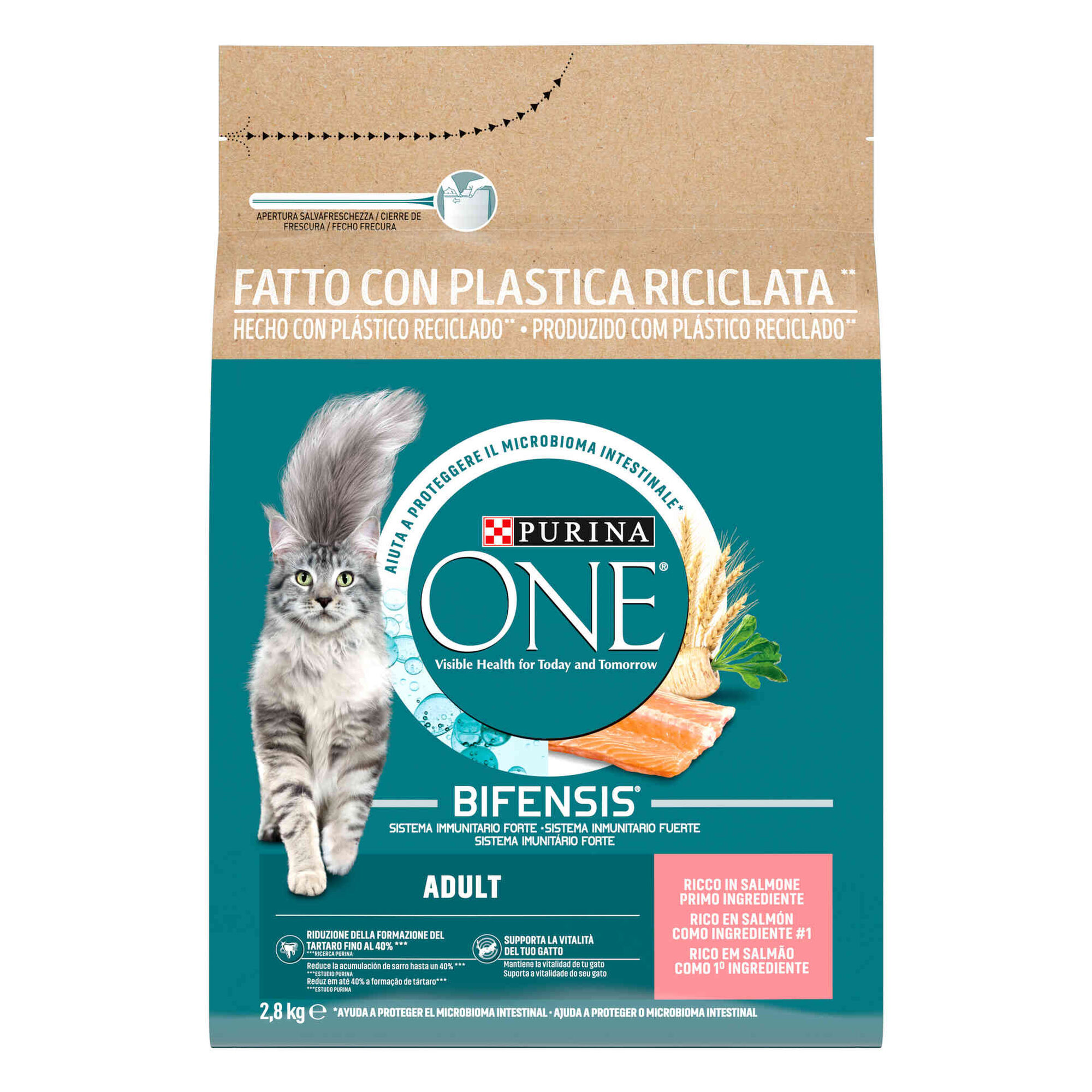 Ração para Gato Adulto Salmão