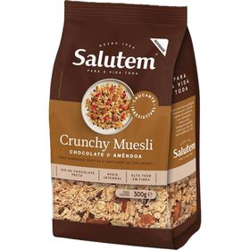Muesli Crunchy com Chocolate e Am&ecirc;ndoa Salutem