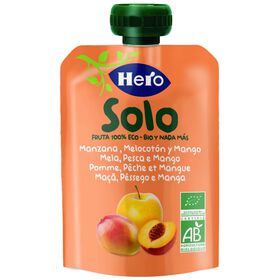 Saqueta de Fruta Ma&ccedil;&atilde;,  P&ecirc;ssego e Manga Hero Solo
