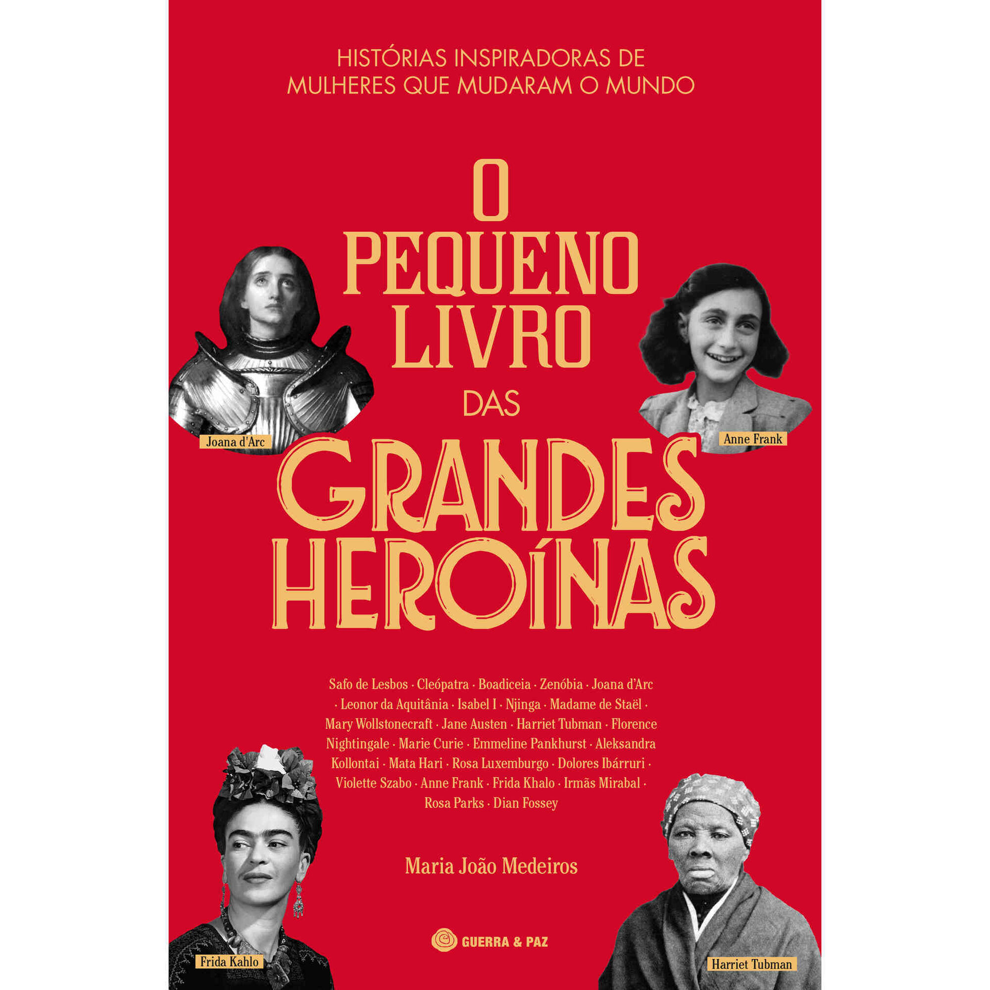 O Pequeno Livro das Grandes Hero&iacute;nas de Maria Jo&atilde;o Medeiros