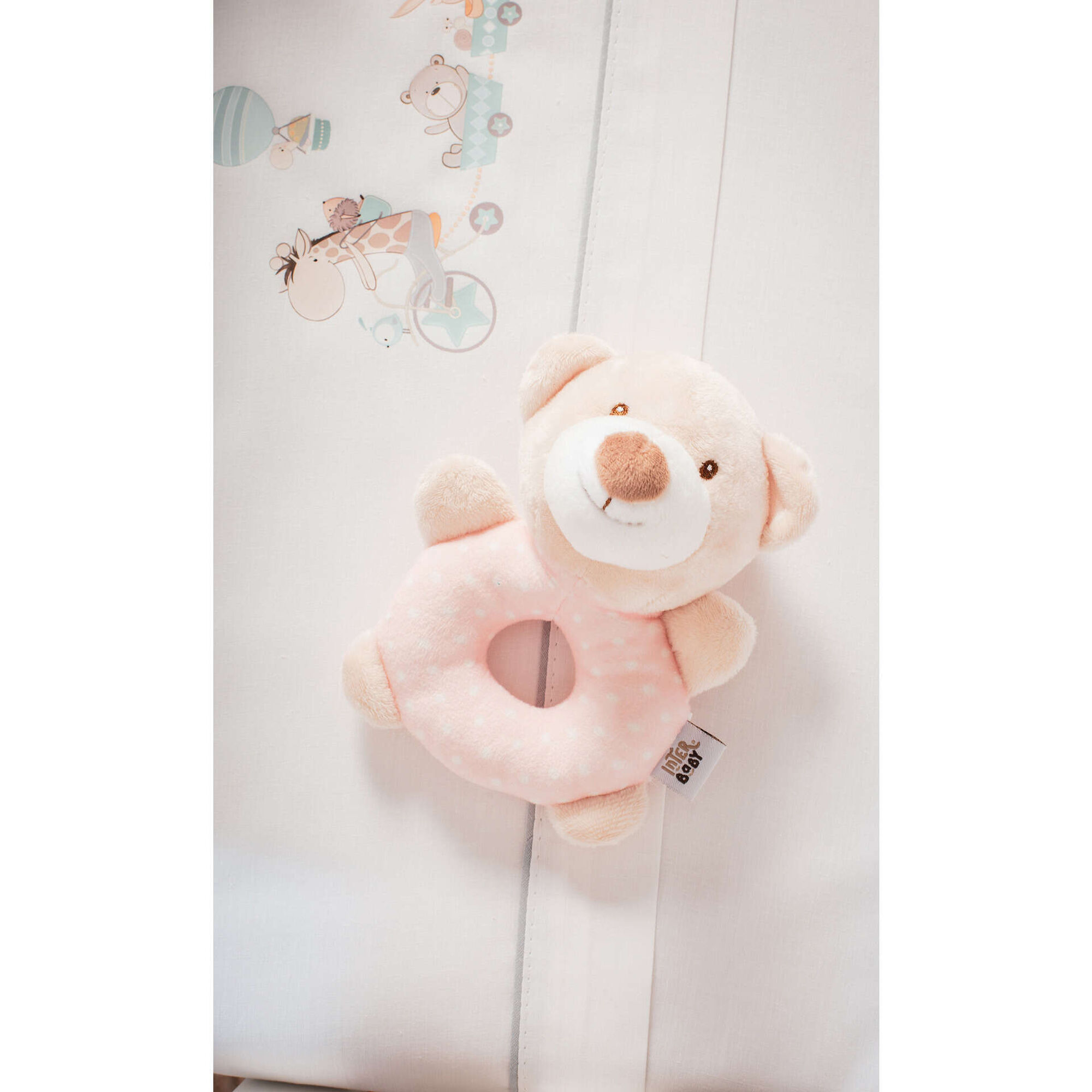 Peluche com Guizos Rosa