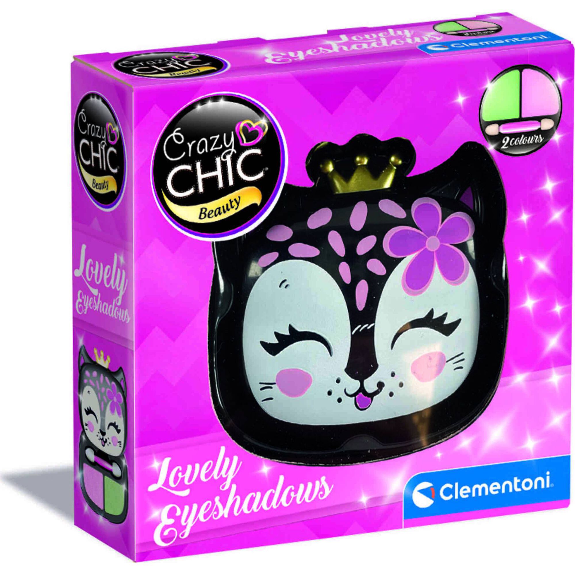 Clementoni - Mini Kit de Sombras Crazy Chic (v&aacute;rios modelos)