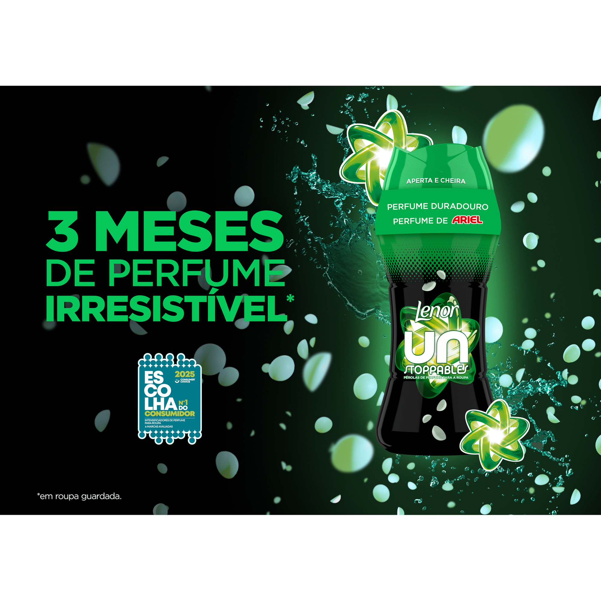 Intensificador Perfume Pérolas Unstoppables Ariel Intensificador Perfume Pérolas Unstoppables Ariel