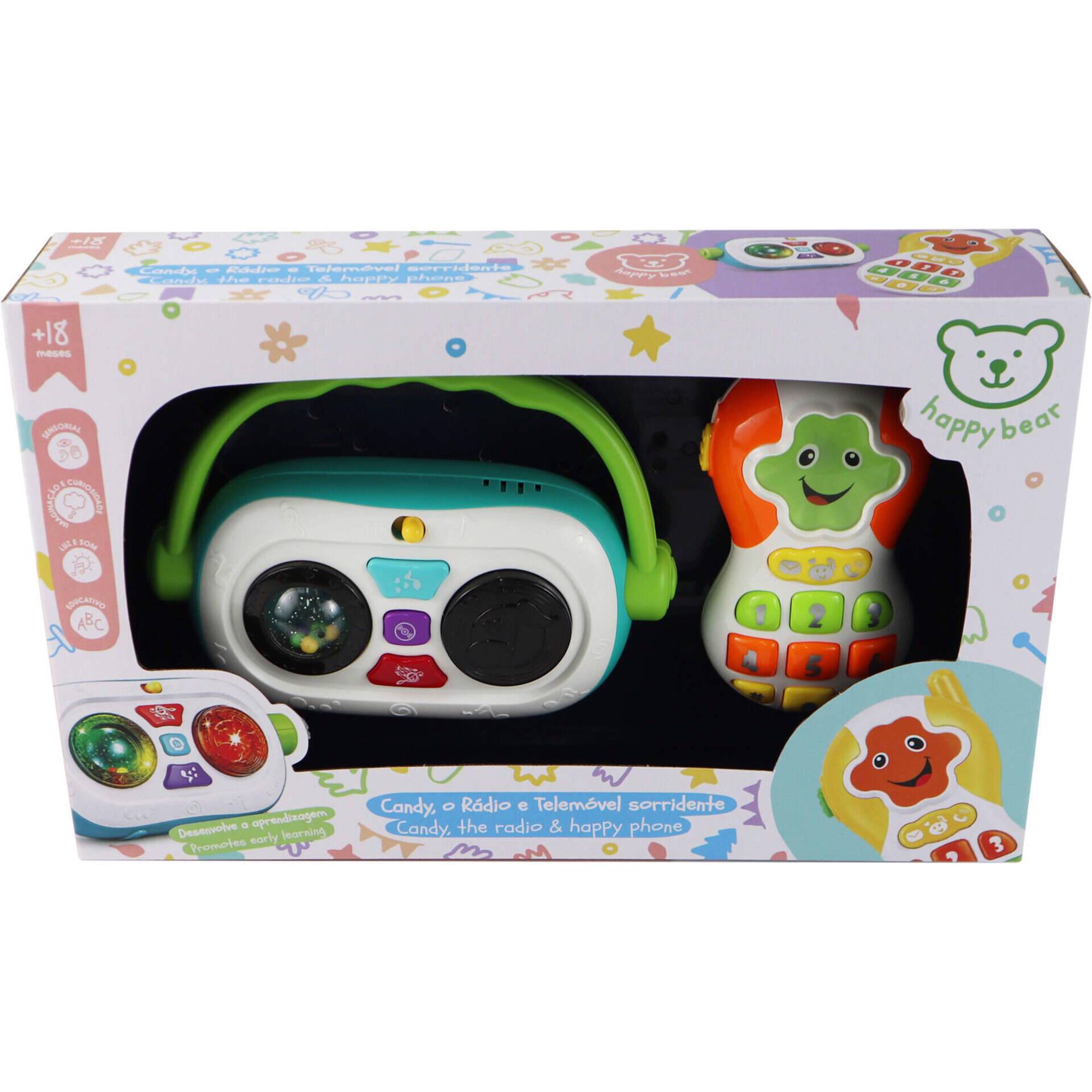 Zoko Happy Bear - Candy, O R&aacute;dio e o Telem&oacute;vel Sorridente