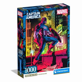 Puzzle Marvel Captain America 1000 Peças