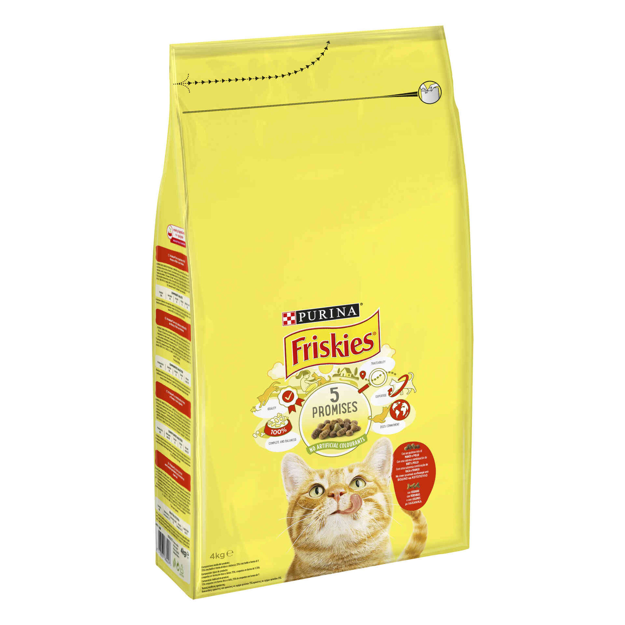 Ração para Gato Adulto Vaca, Frango e Legumes