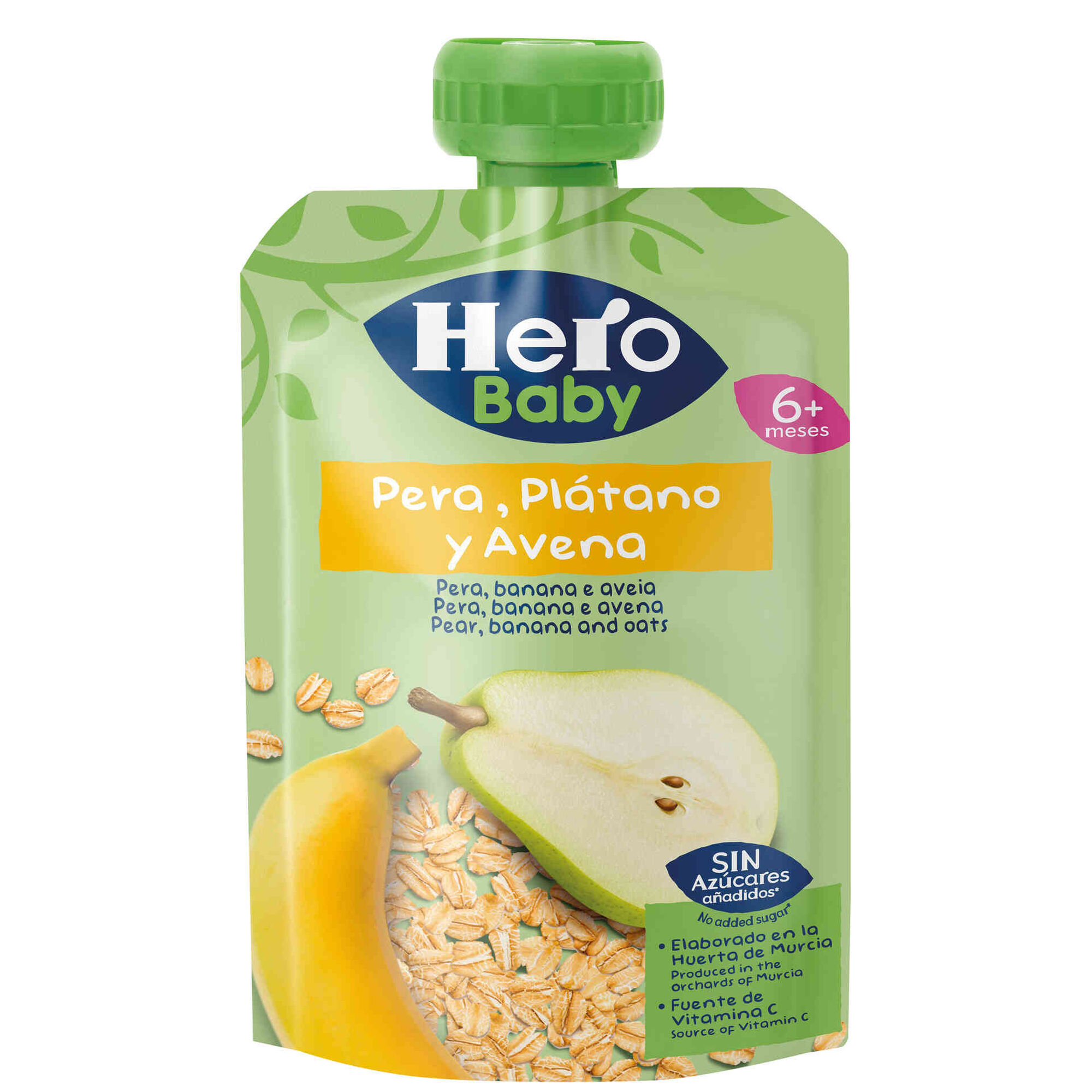 Saqueta de Fruta Pera, Banana e Aveia +6 Meses Saqueta de Fruta Pera, Banana e Aveia +6 Meses