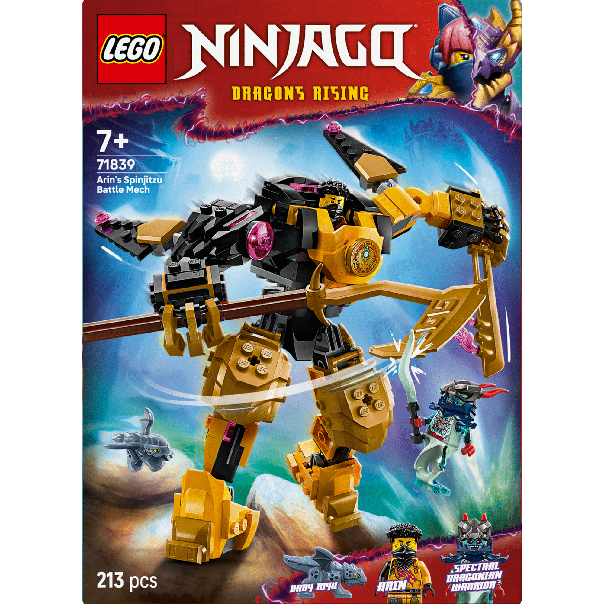 LEGO Ninjago - Mech de Batalha Spinjitzu do Arin - 71839