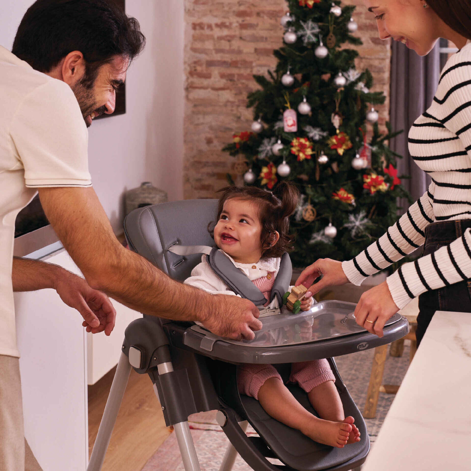 Cadeira de Refeição Tasty Cinza