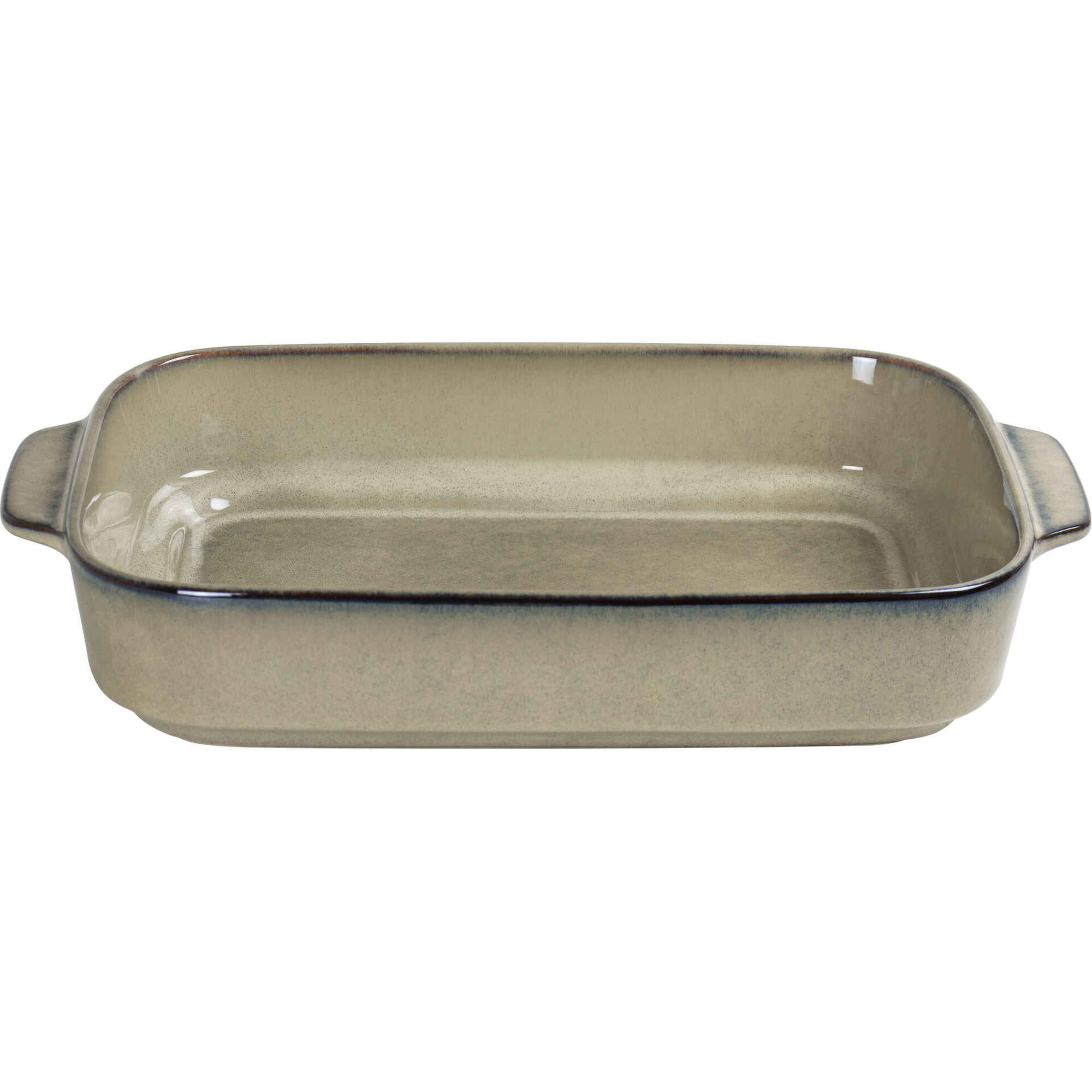 Assadeira Retangular Reativa 39x24cm Castanha Kasa