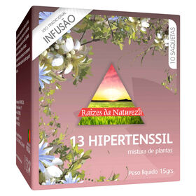 Infus&atilde;o N&ordm;13 Hipertenssil Saquetas Ra&iacute;zes da Natureza