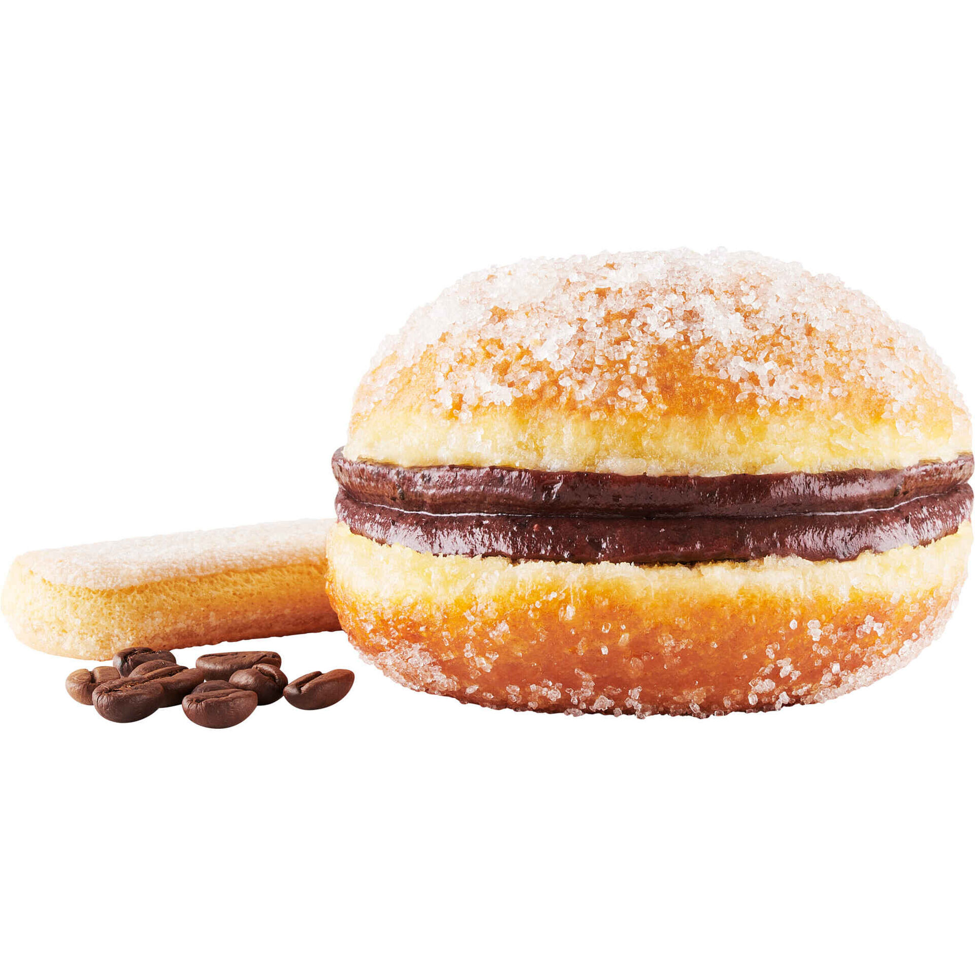 Bola de Berlim Tiramis&uacute;