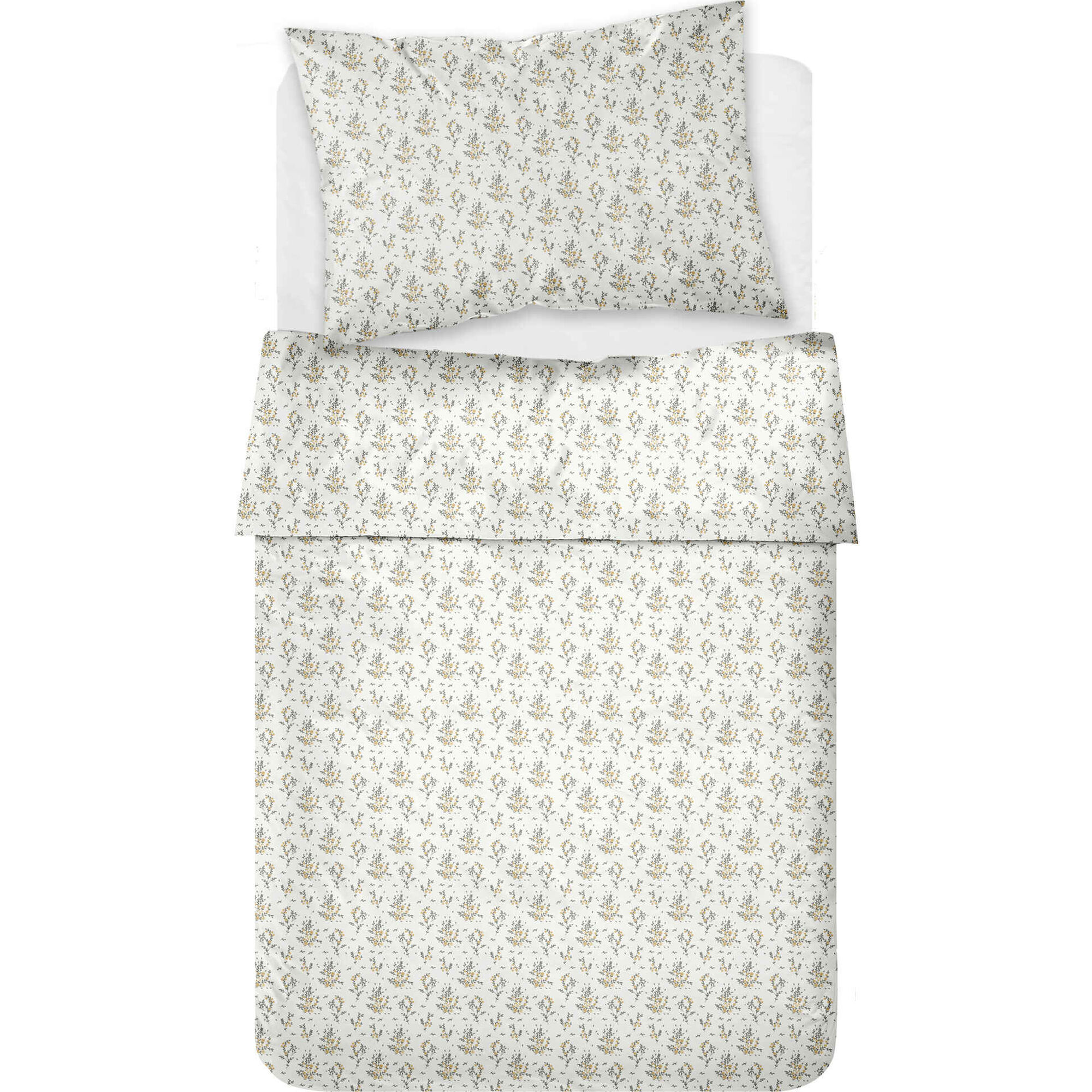 Conjunto Len&ccedil;&oacute;is e Fronha Algod&atilde;o Mignon Kasa