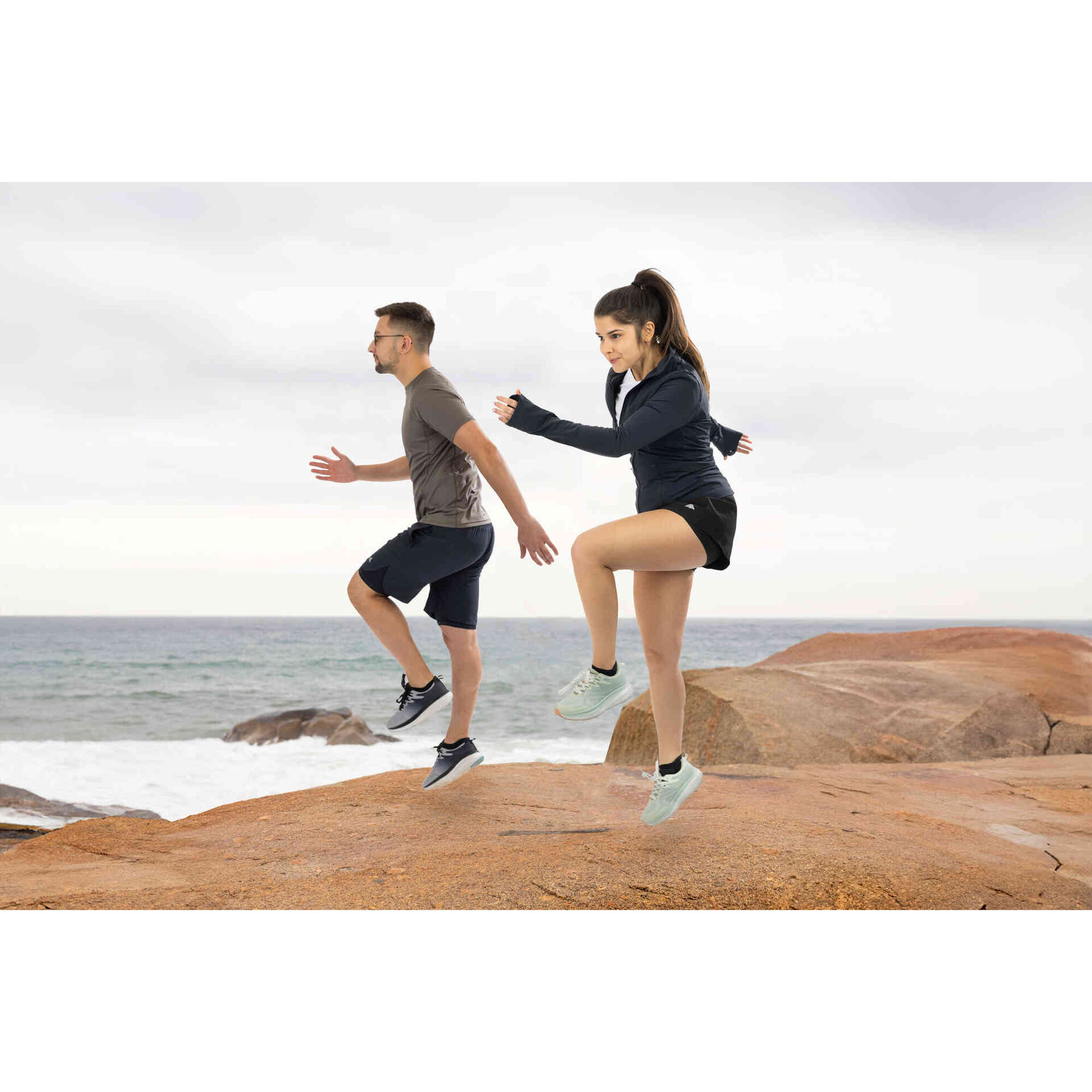 Casaco Fitness Mulher Azul