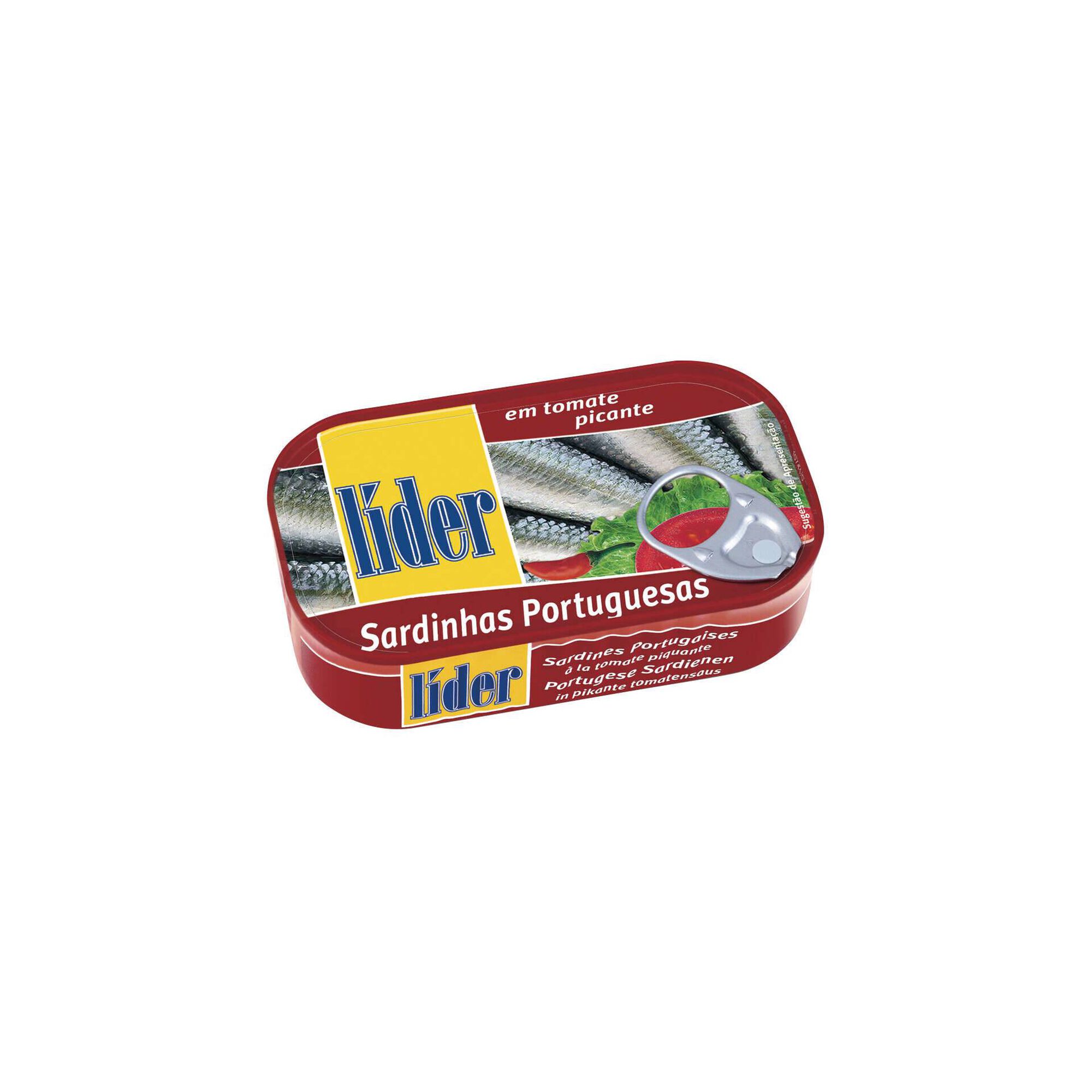 Sardinha em Tomate Picante Lider