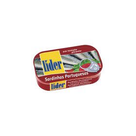 Sardinha em Tomate Picante Lider