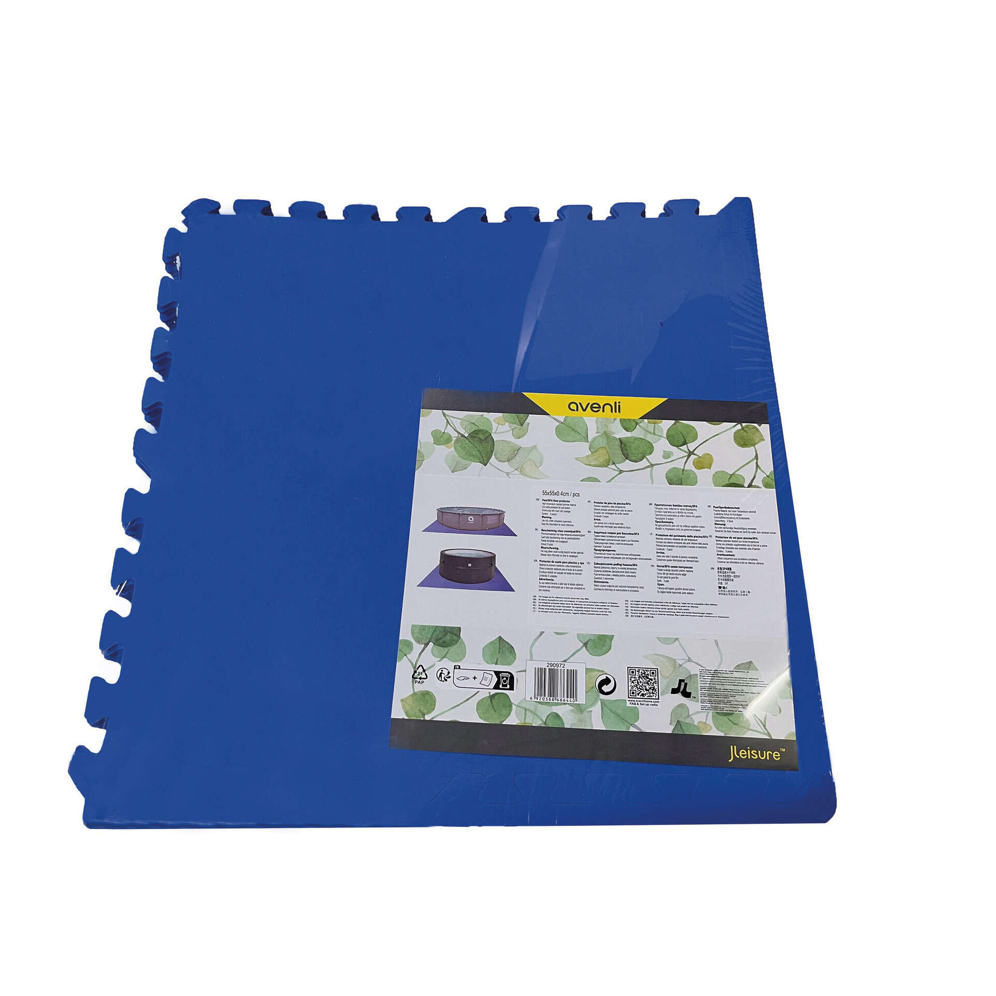 Tapete Azul para Piscina 55x55cm