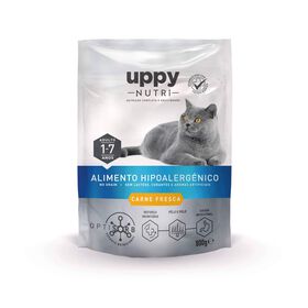 Ra&ccedil;&atilde;o para Gato Adulto Hipoalerg&eacute;nica Sem Cereais Frango Uppy Nutri