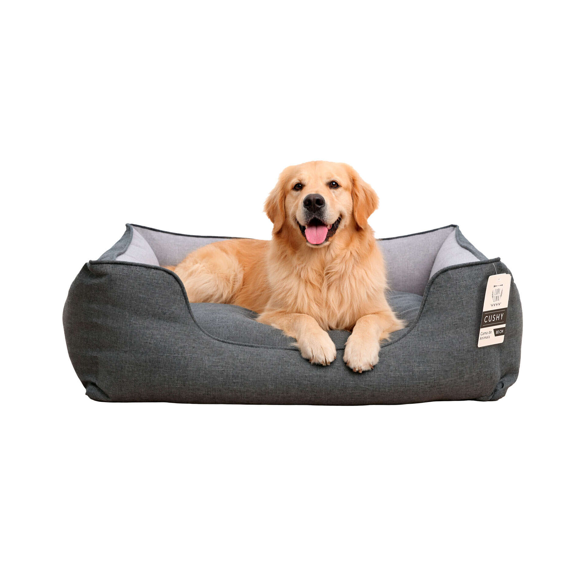 Cama Cushy Cinza 65 cm Lupi Linx