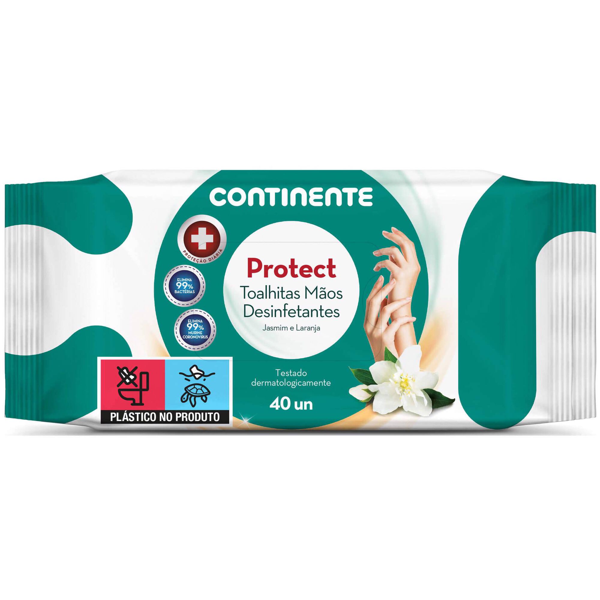 Toalhitas Mãos Protect Desinfetantes
