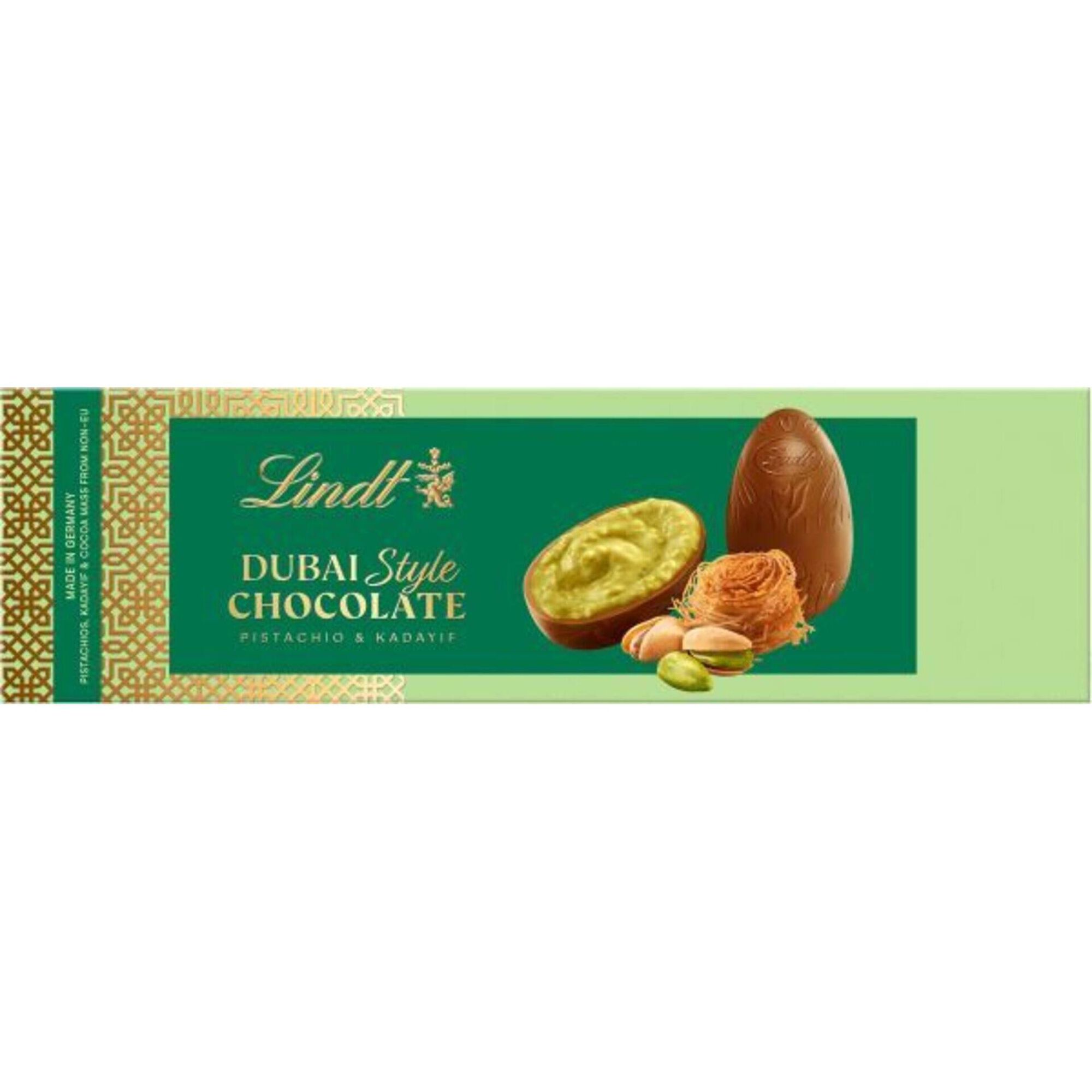 Ovinhos Chocolate do Dubai Lindt