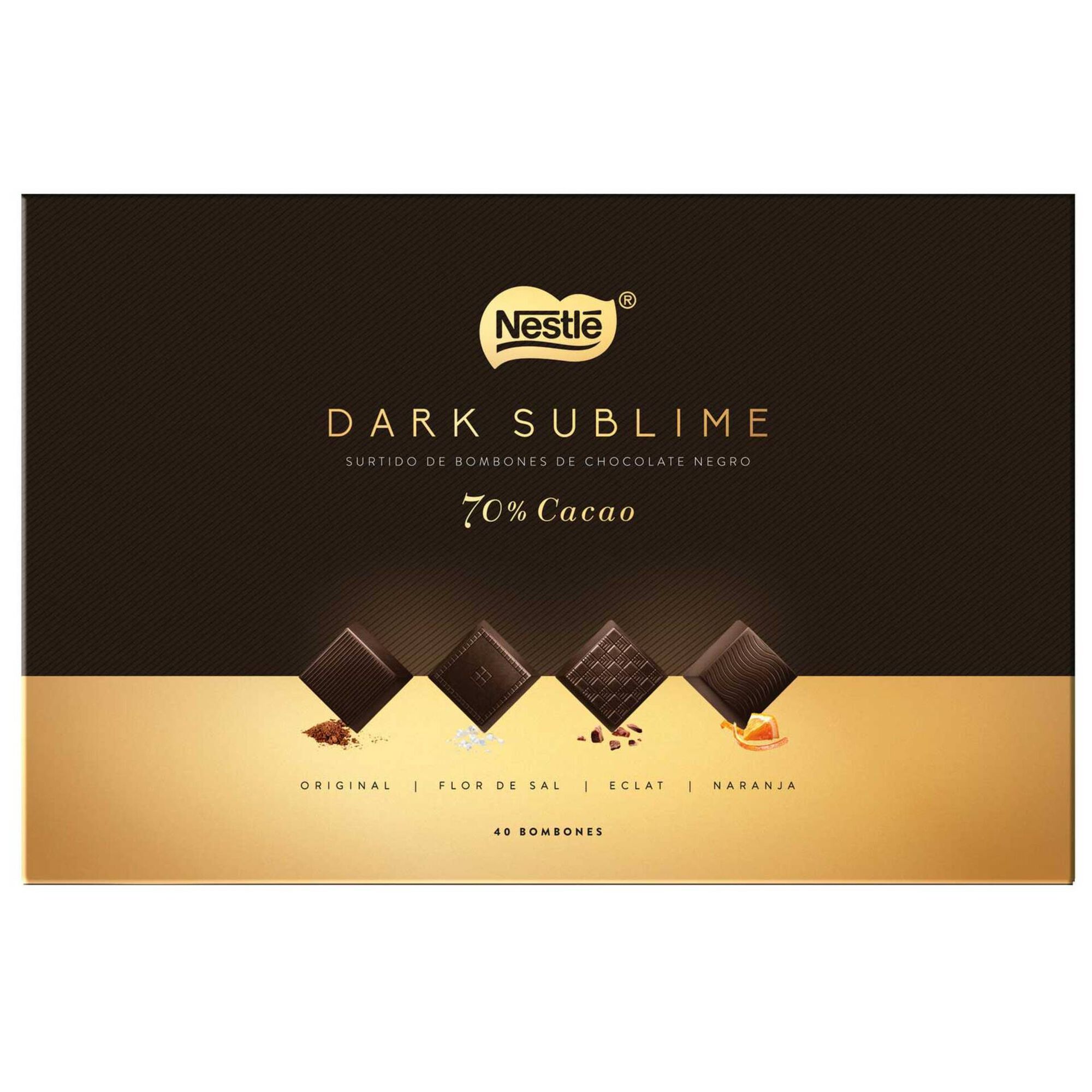 Bombons de Chocolate Negro Sublime