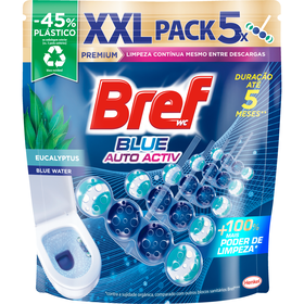 Bloco Sanit&aacute;rio Blue Auto Activ Eucalipto Bref