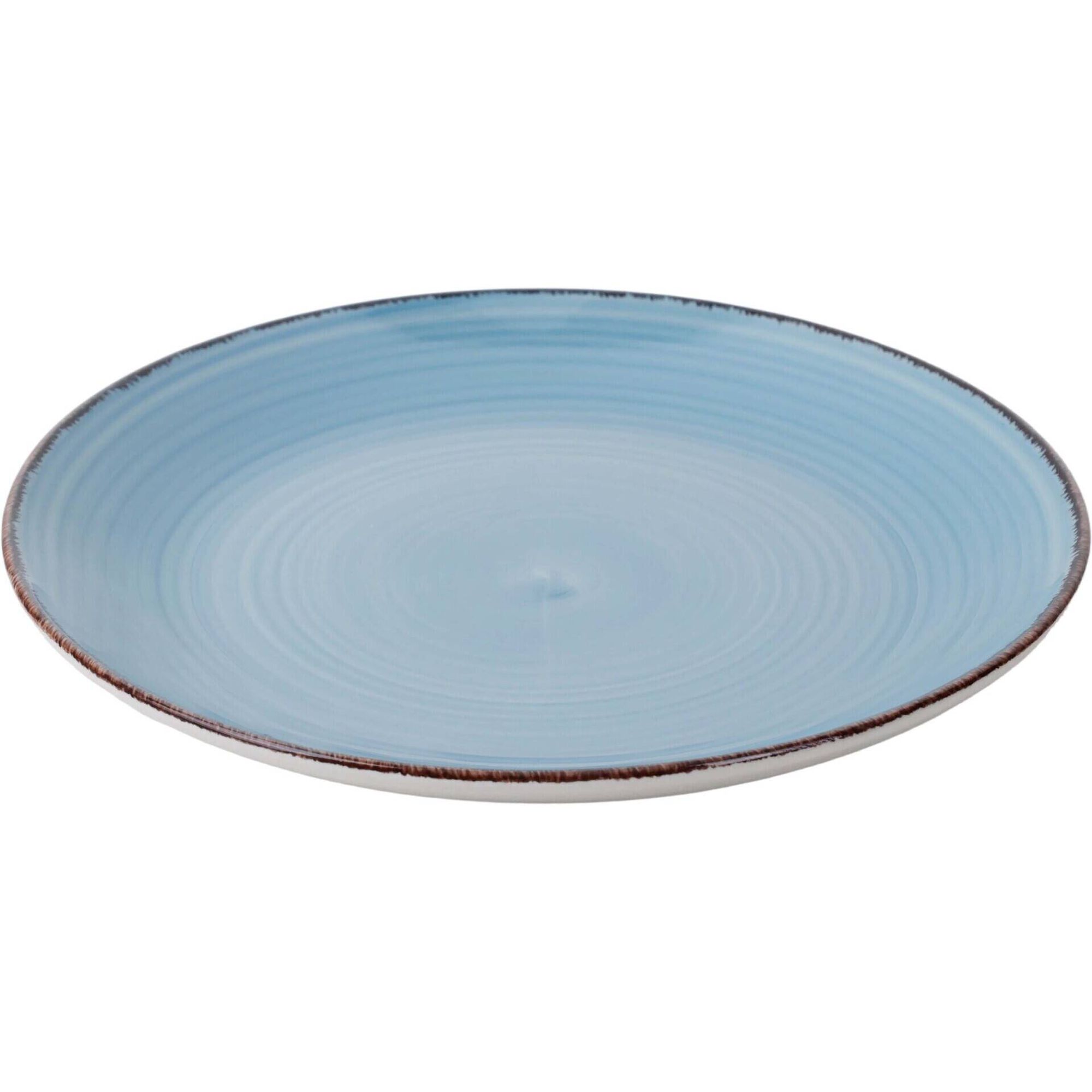 Servi&ccedil;o de Mesa 4 Pessoas Azul Seia Rustic Country Kasa