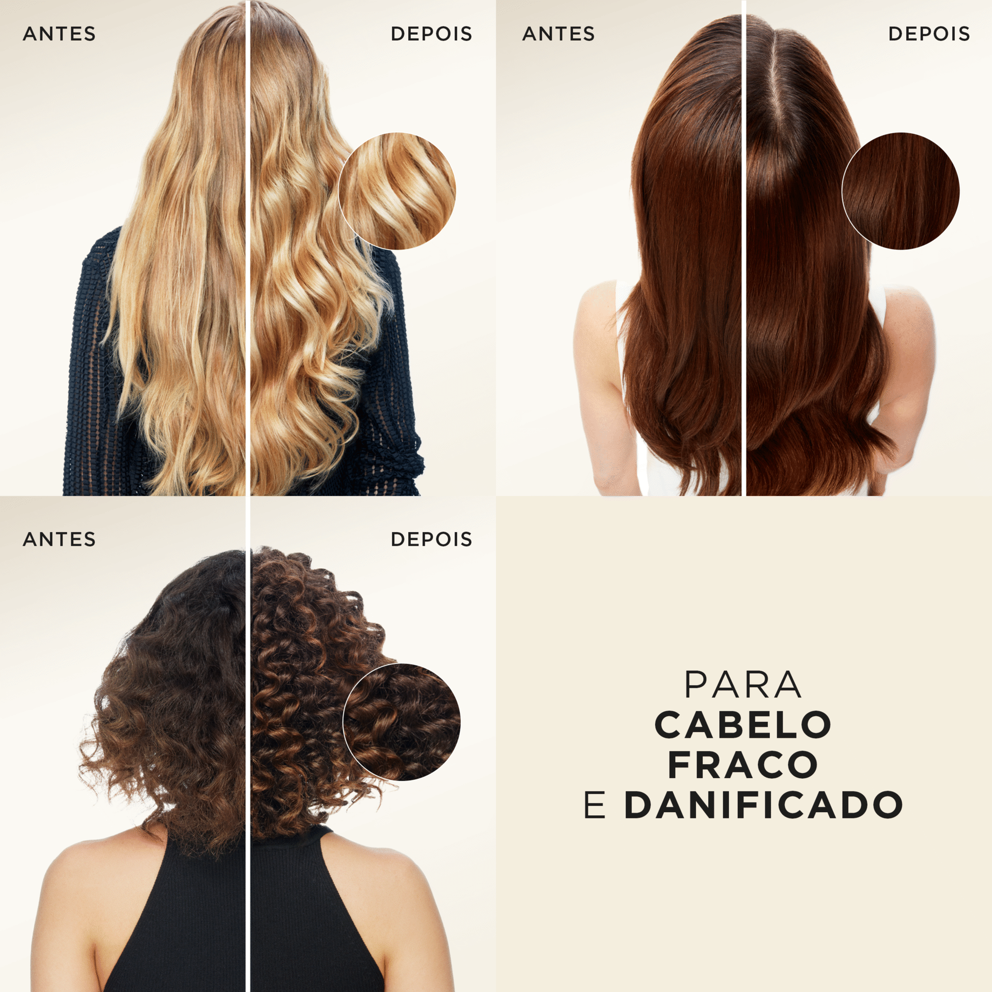 M&aacute;scara Cabelo Liso e Sedoso Pantene