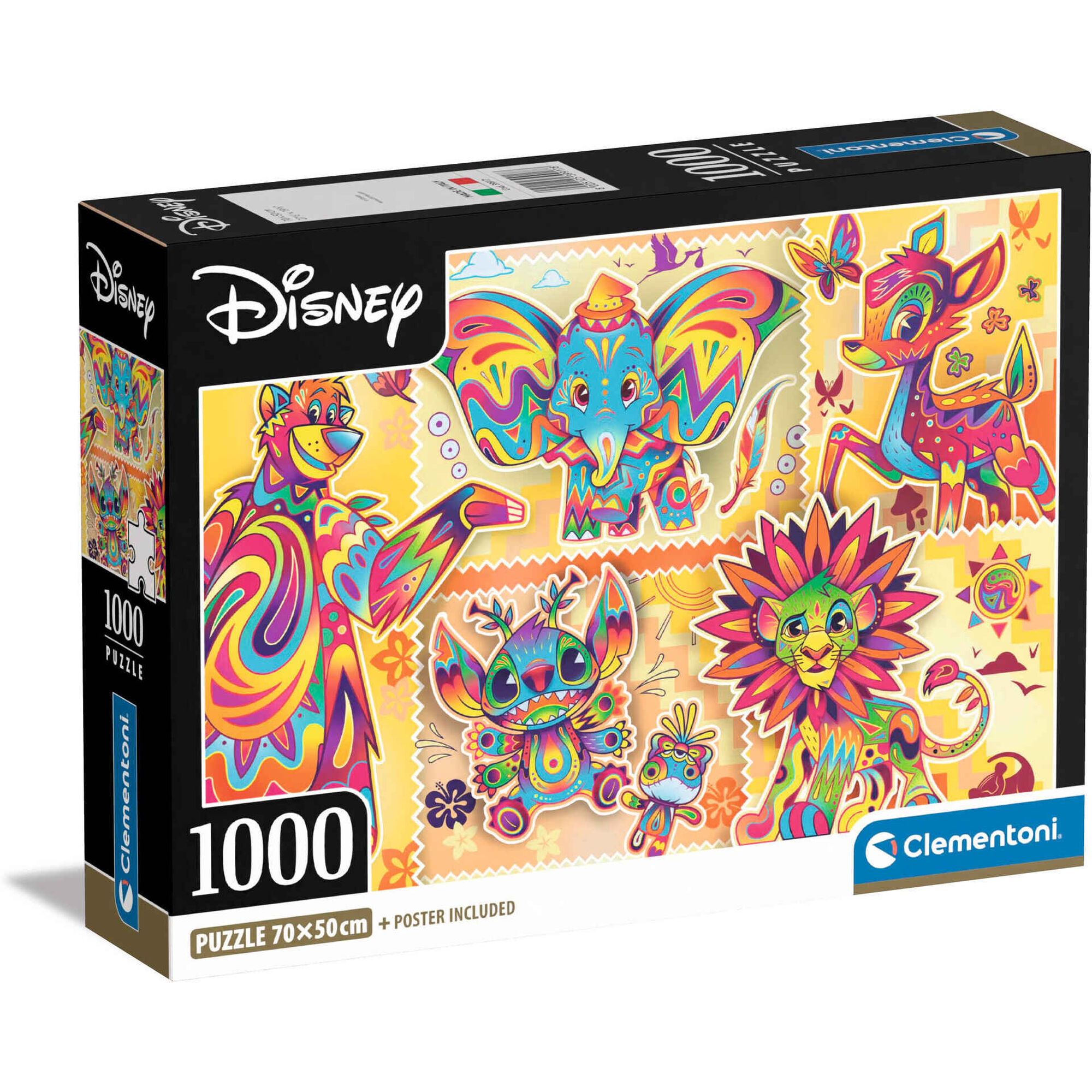 Clementoni - Puzzle Disney 1000 Pe&ccedil;as (v&aacute;rios modelos)