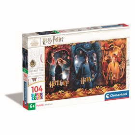 Clementoni - Puzzle Harry Potter 104 Pe&ccedil;as